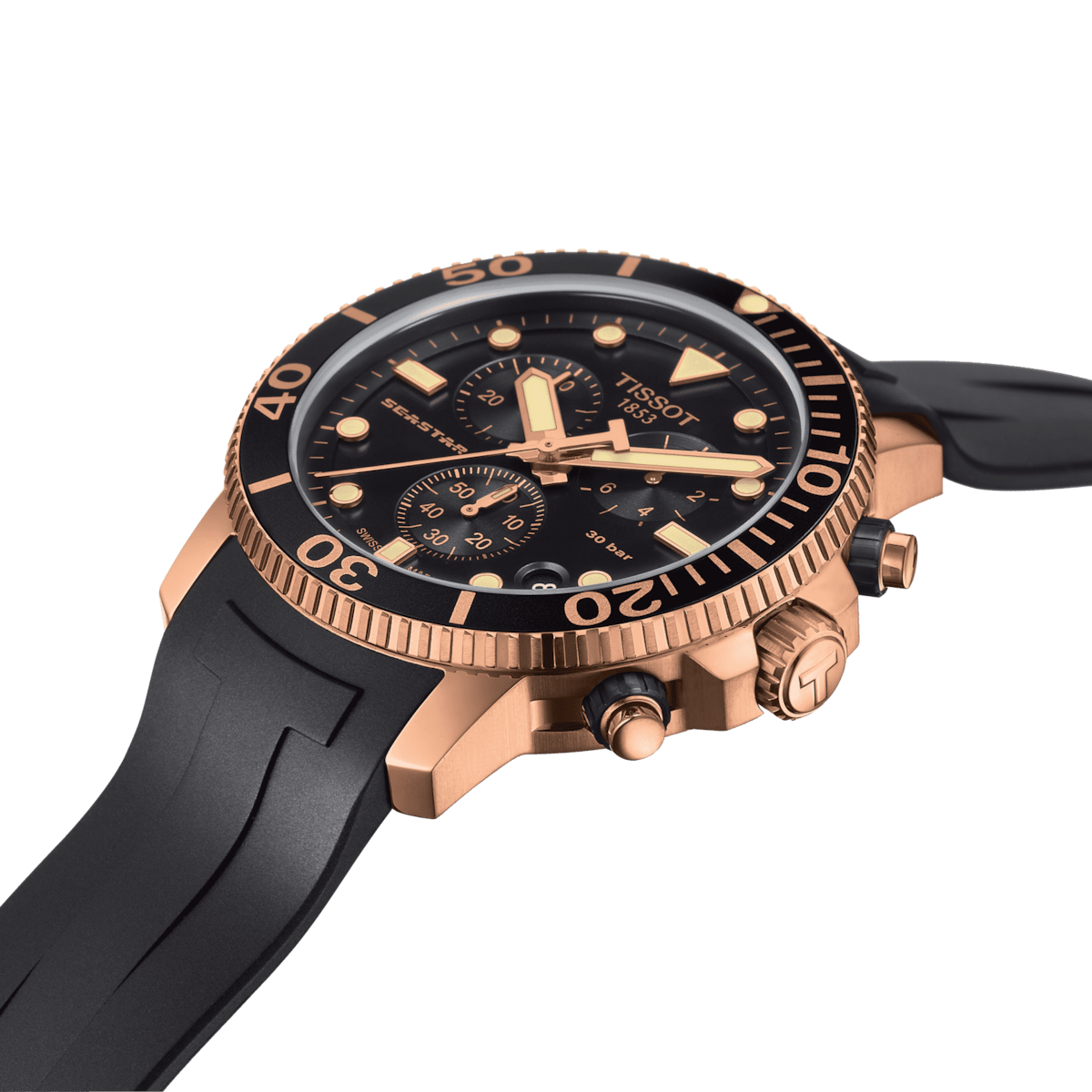 Tissot T-Sport Black Dial Men 45.5mm - view 2