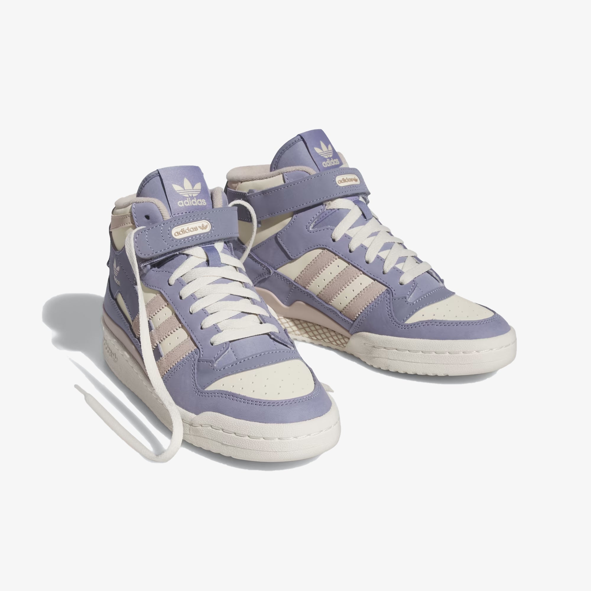 Adidas Originals | FORUM MID TENNIS { SILVER VIOLET/WONDER TAUPE/WHITE