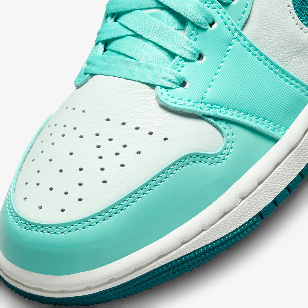 Jordan | AIR JORDAN 1 MID SE { BLEACHED TURQ/SKY J TEAL-BARELY GREEN - view 3