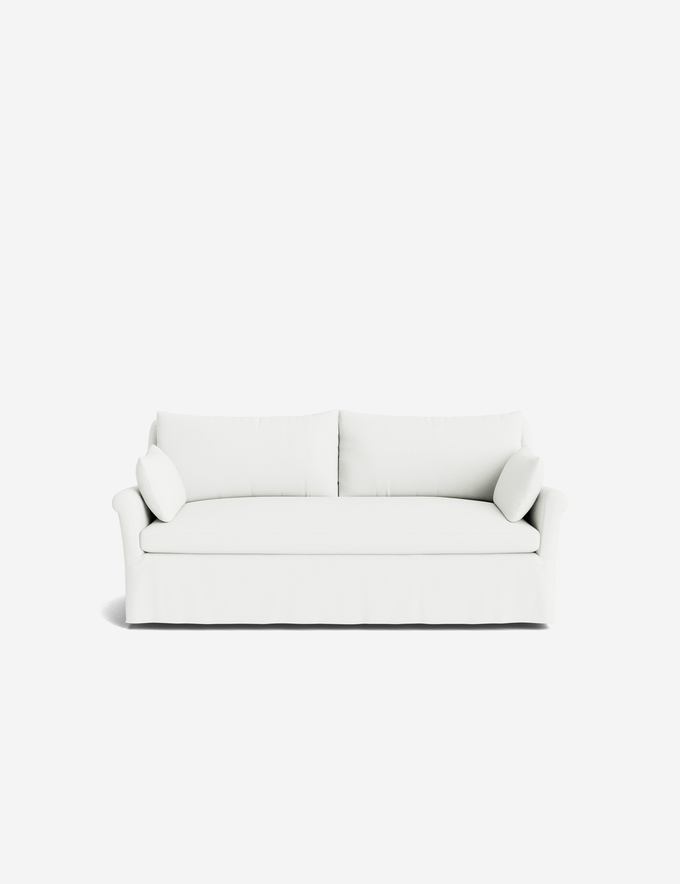 Lulu and Georgia Portola Rolled Arm Slipcover Sofa - view 160