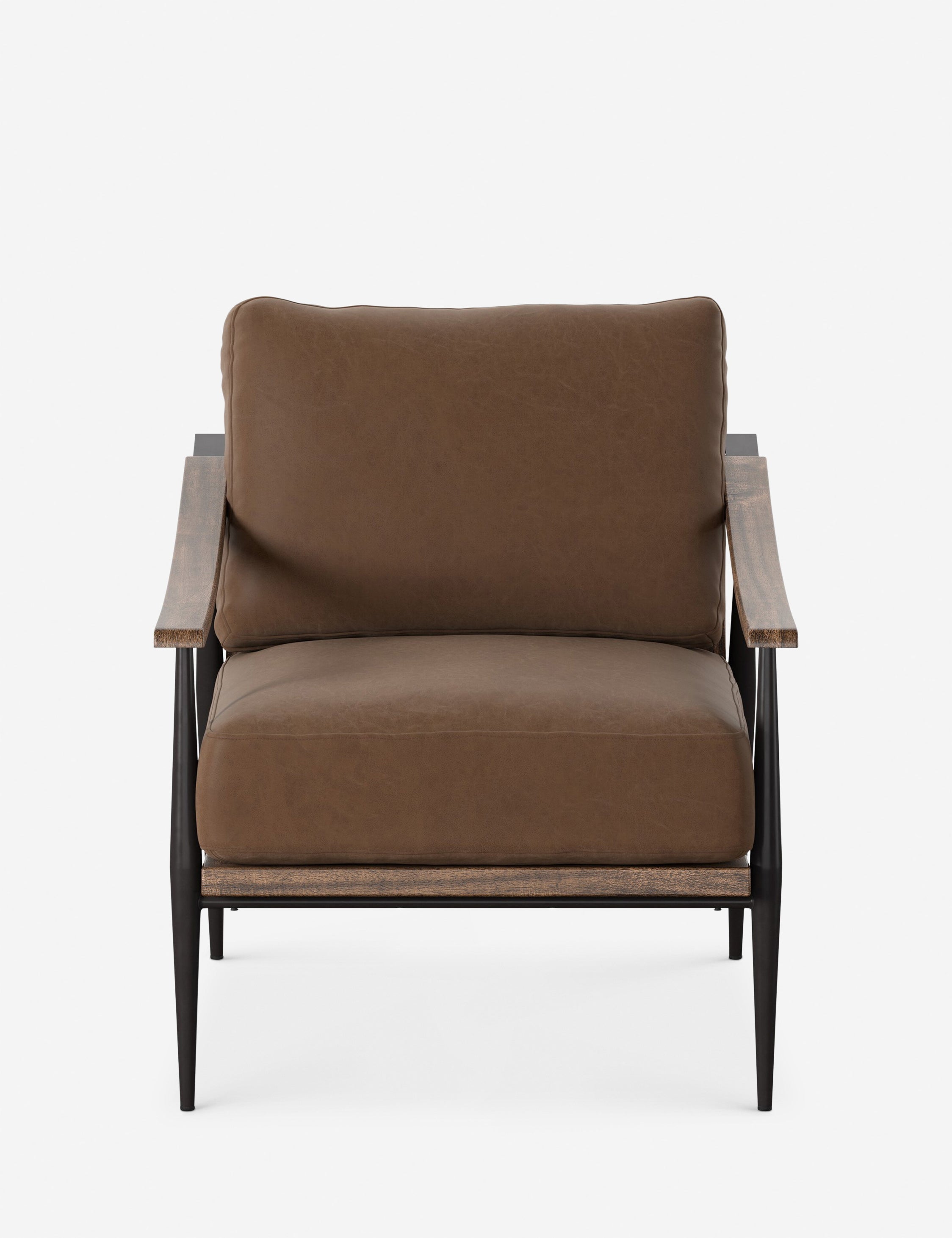 Lulu and Georgia Cedric Accent Chair – Cigar