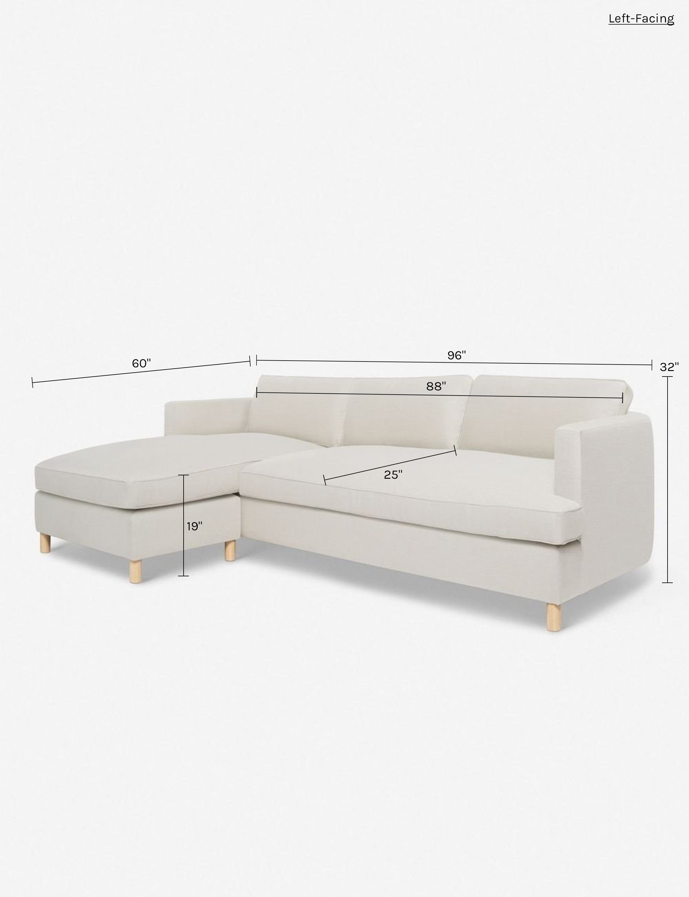 Lulu and Georgia Belmont Sectional Sofa by Ginny Macdonald - view 199