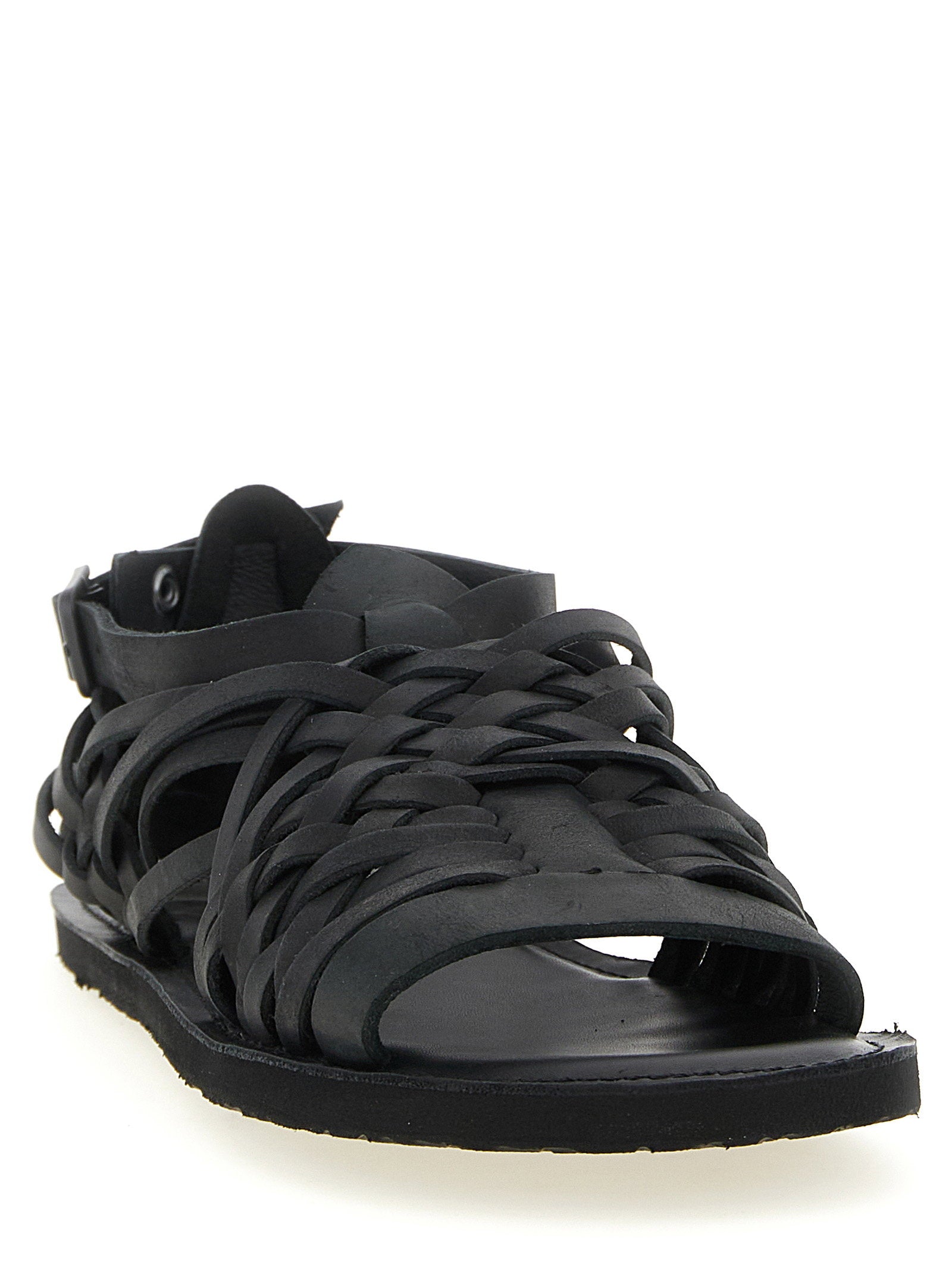 Yohji Yamamoto Braided Leather Sandals - view 2