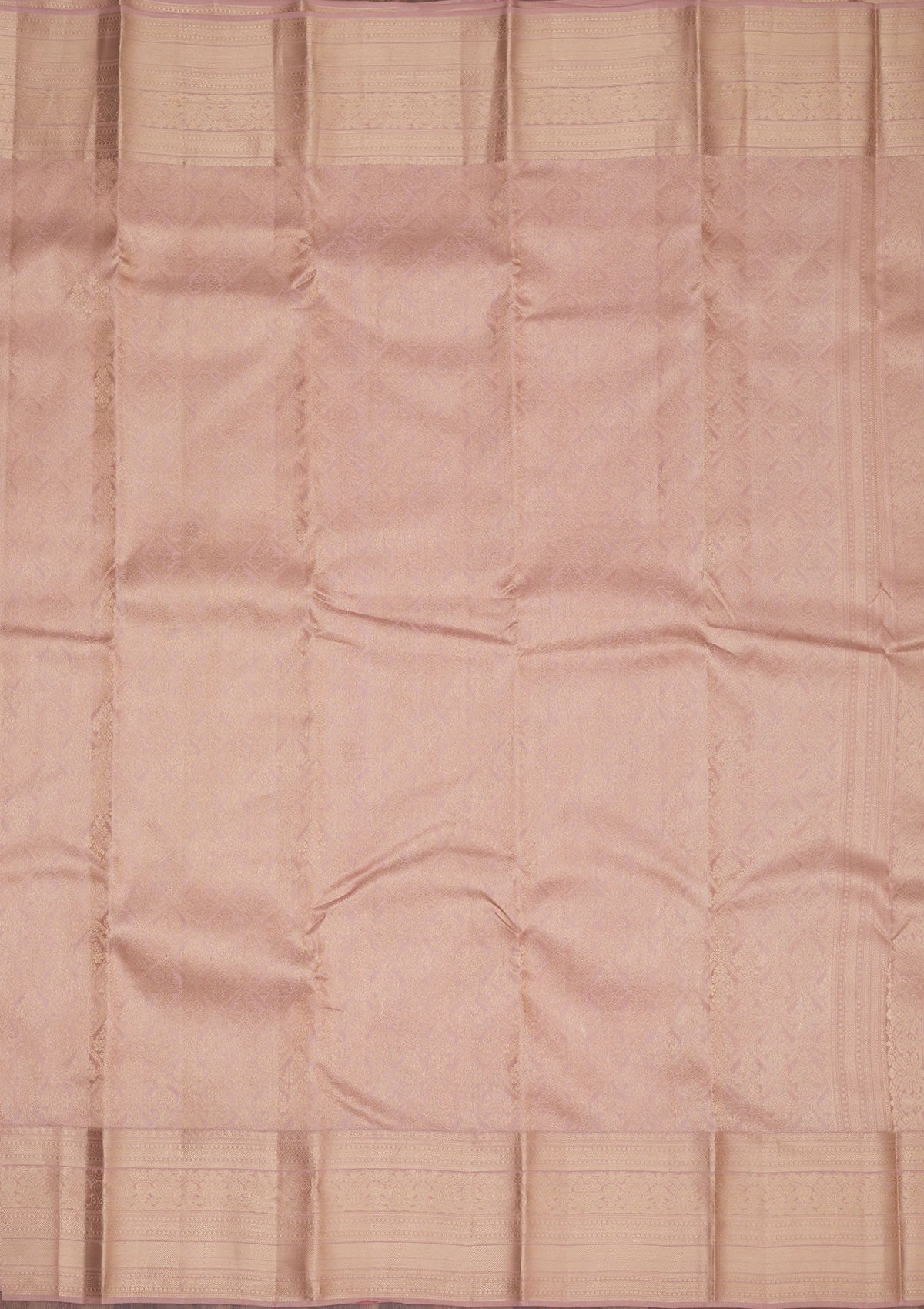 Koskii Light Brown Zariwork Pure Silk Saree – Women's - view 7