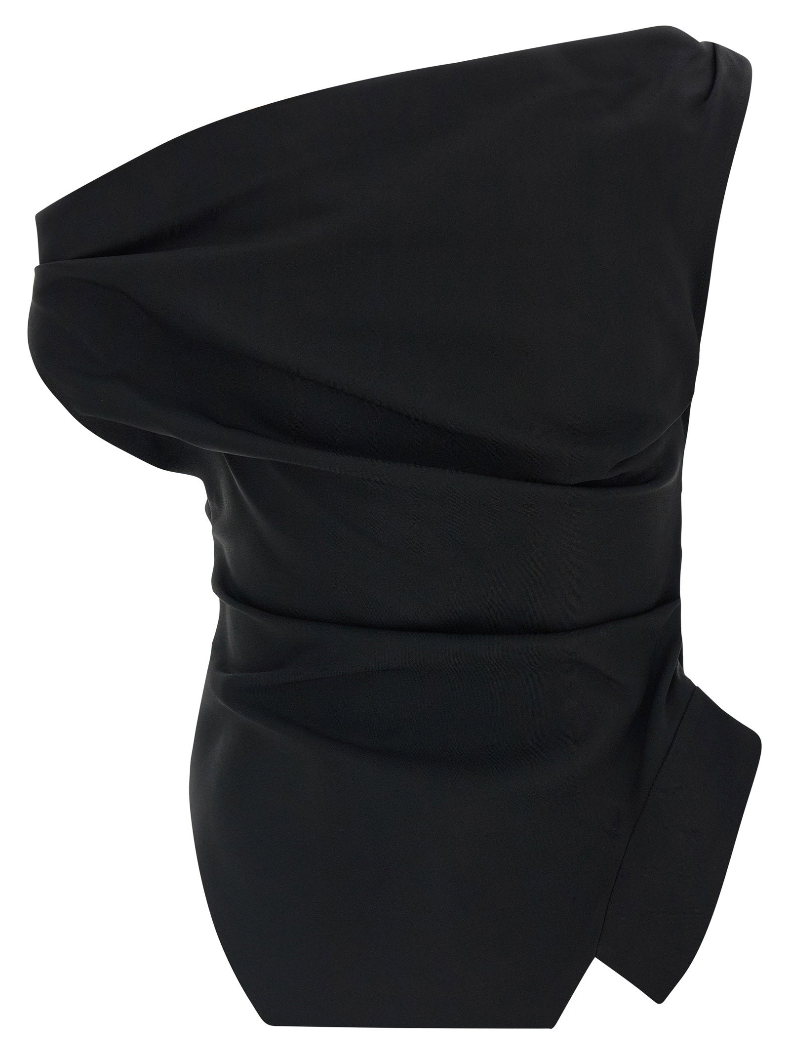 Rohe Asymmetrical Top With Draping – 97% viscose, 3% elastane - view 2