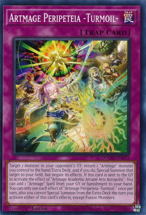 Yu-Gi-Oh! Artmage Peripeteia -Turmoil- - DOOD-EN075 - Common - 1st Edition