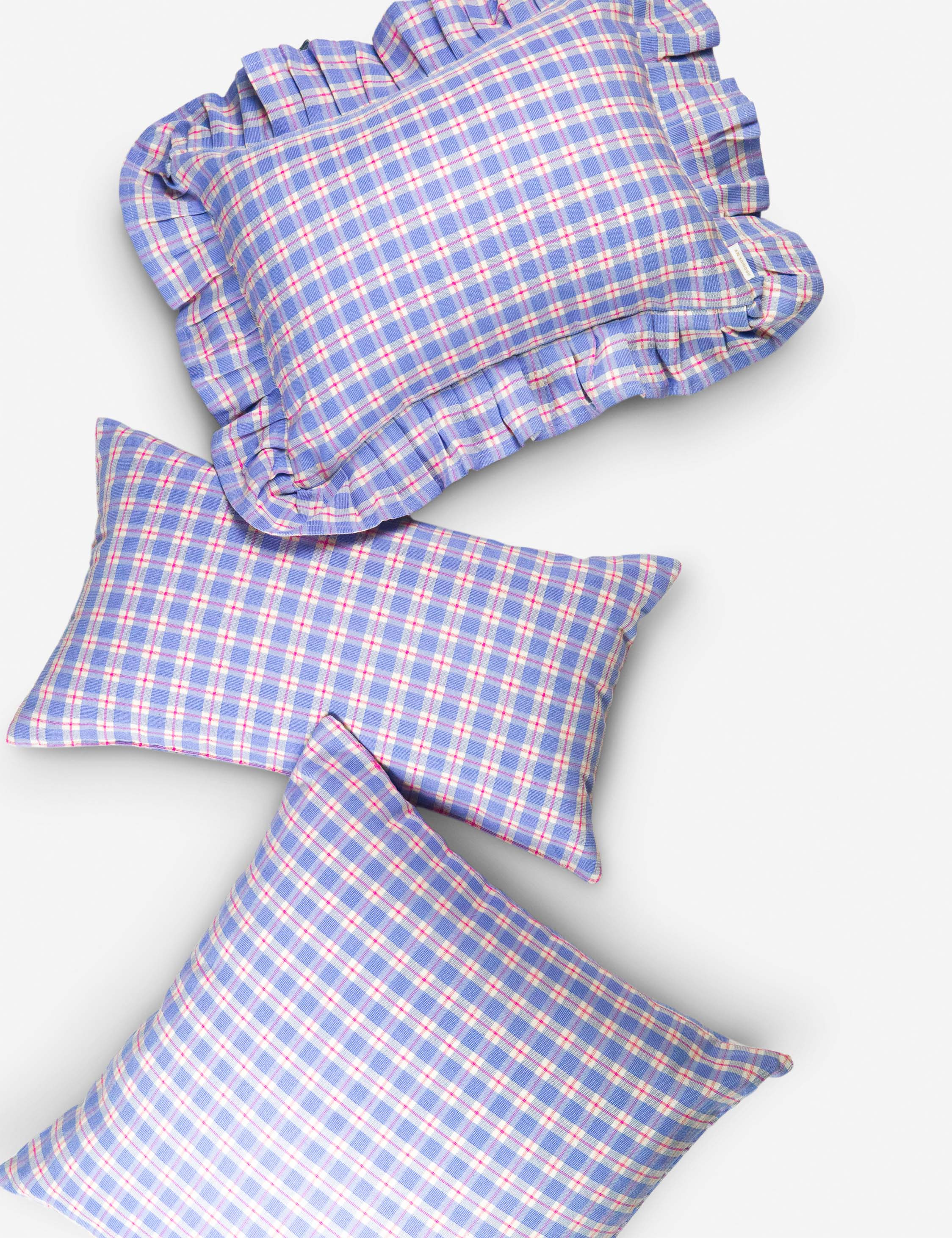 Lulu and Georgia Sofia Pillow by Archive NY – Blue and Pink - view 3