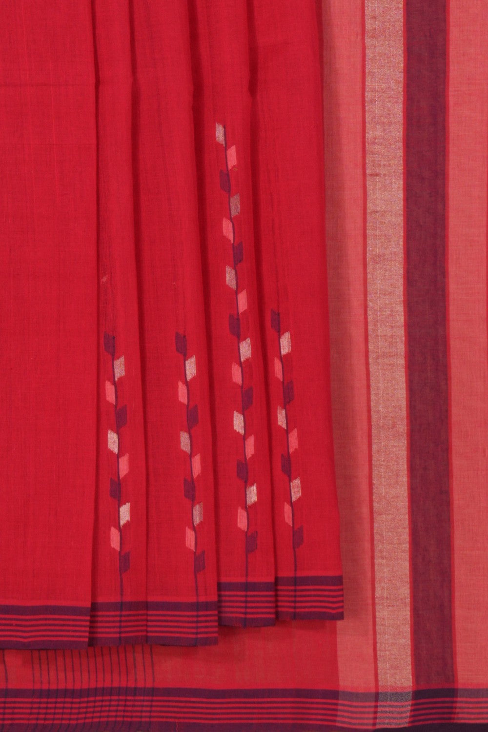 Kalanjali Cotton Jamdani Saree – Women's