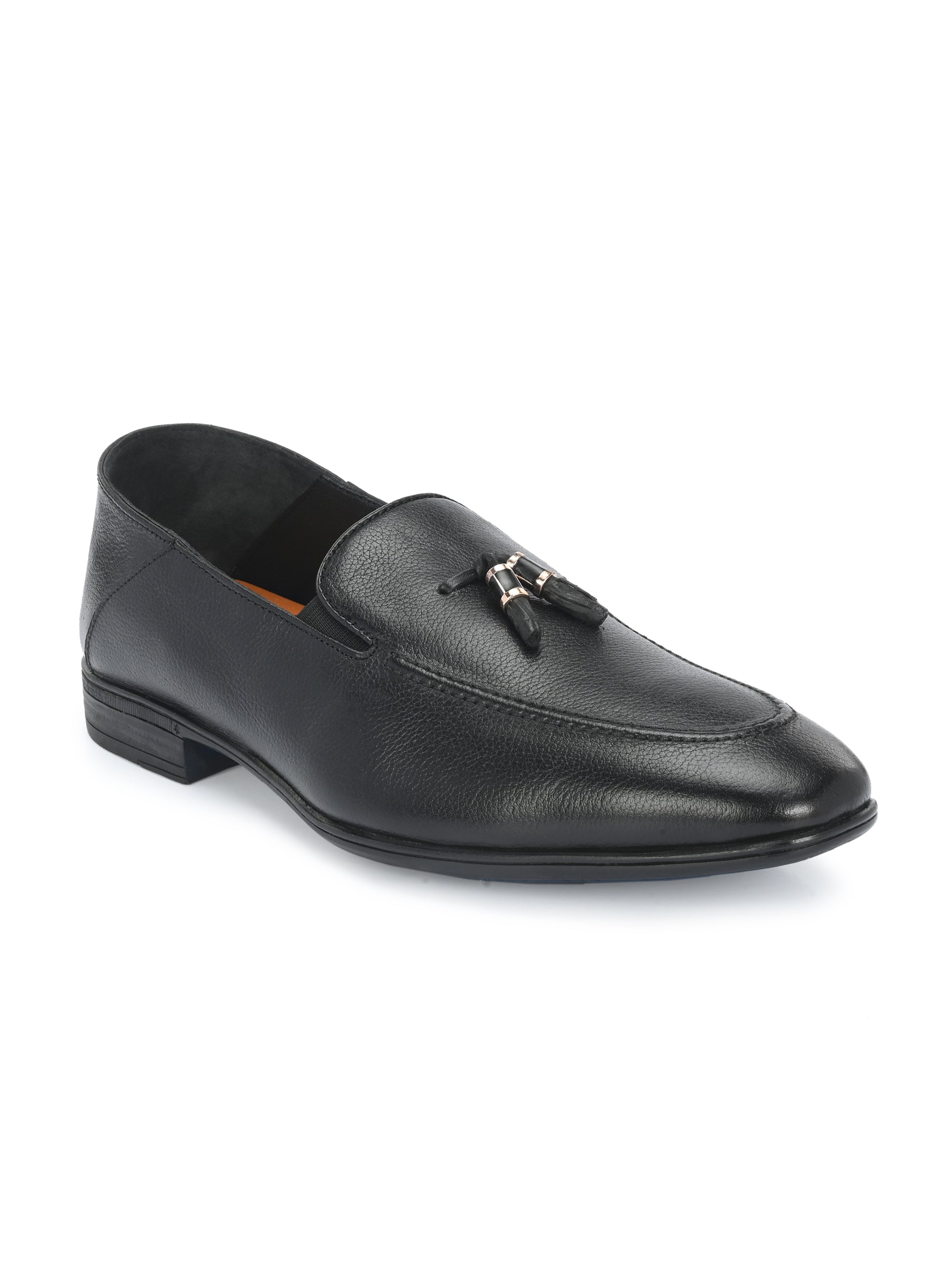 Egoss Shoes Egoss Gold Tassel Loafers for Men - view 4