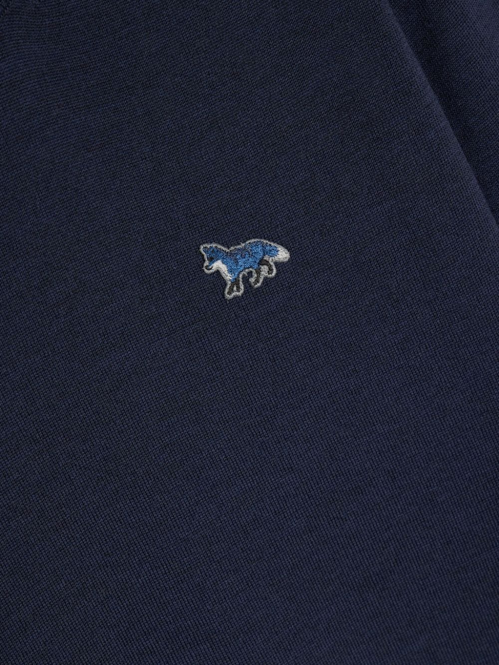 Maison Kitsuné W Baby Fox Patch Regular Jumper - view 3