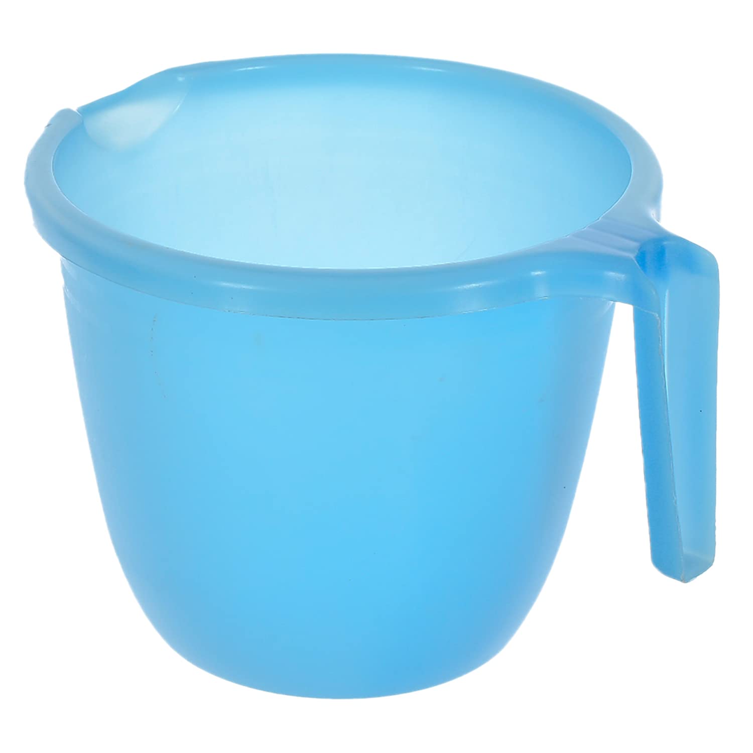 Heart Home Plastic Bathroom Mug 1 Litre- Pack of 6 (Sky Blue)-46HH0211 - view 2
