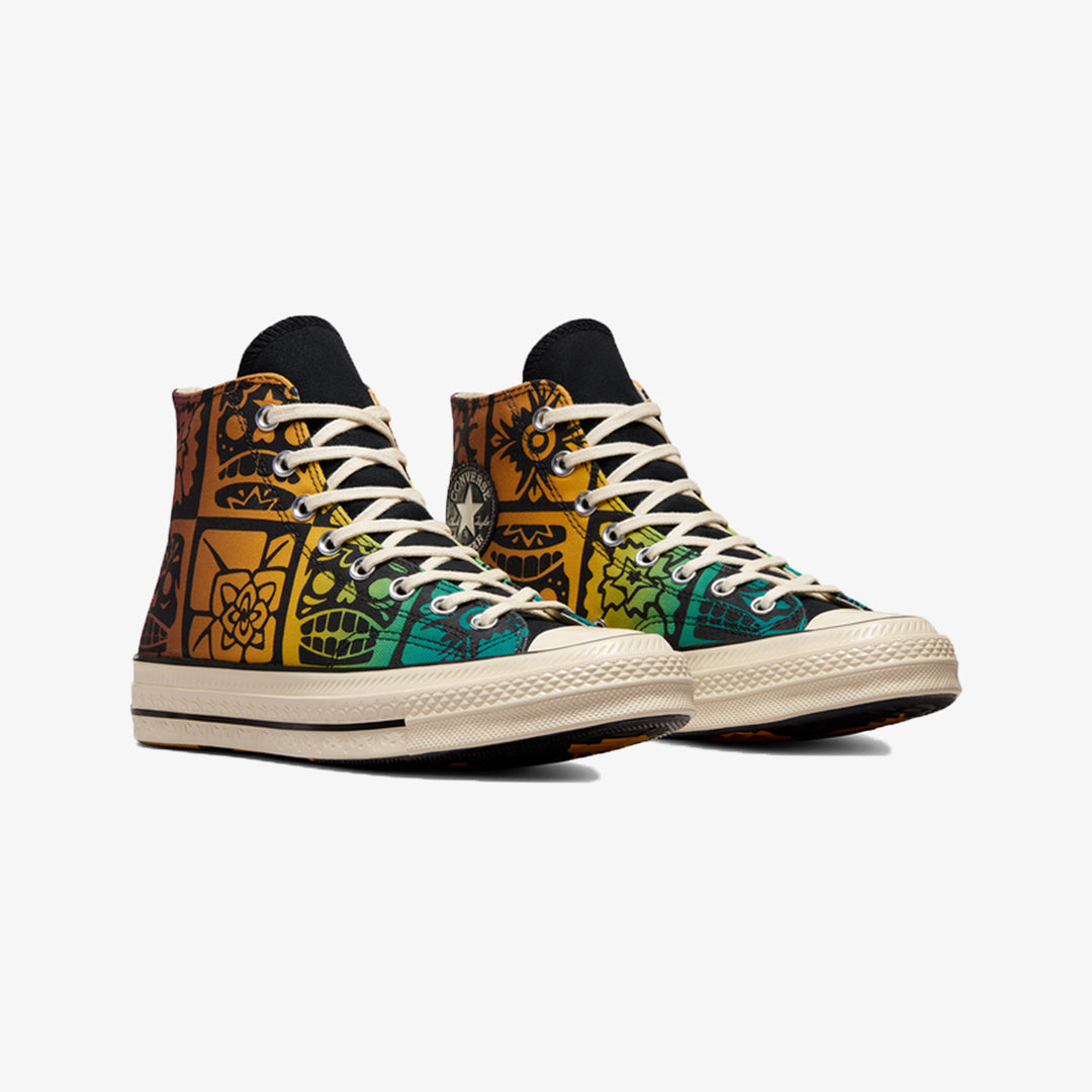 Converse | CHUCK 70 HI { CONVERSE BLACK/NATURAL IVORY - view 2