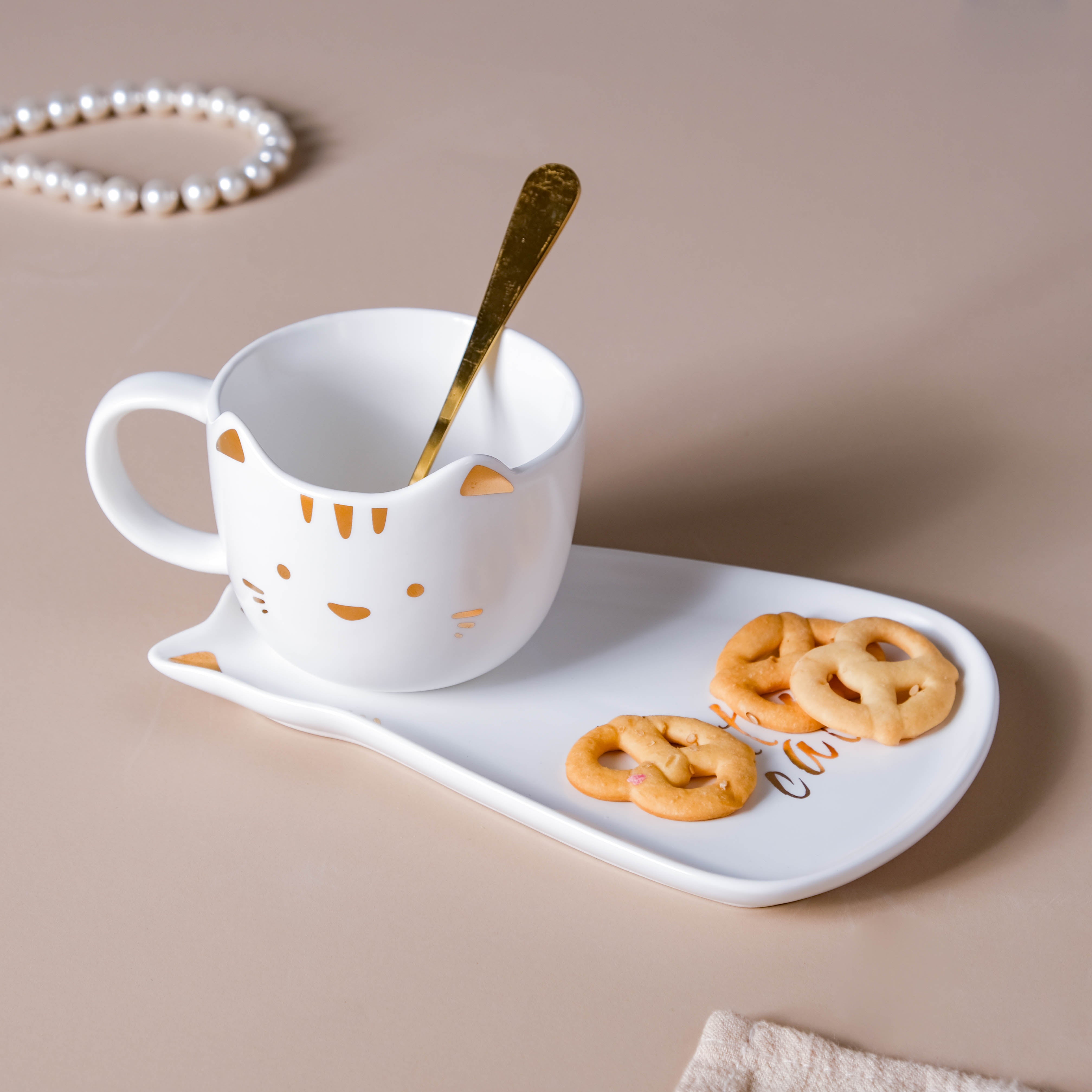 Nestasia Kitten Mug And Plate - view 9