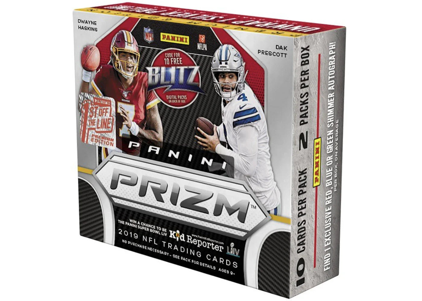 2019 Panini Prizm Football 1st Off The Line Premium Edition Box