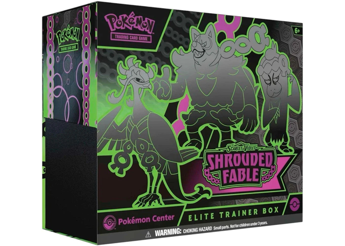Scarlet violet shrouded – 2024 Pokémon Scarlet & Violet Shrouded Fable Pokémon Center Elite Trainer Box
