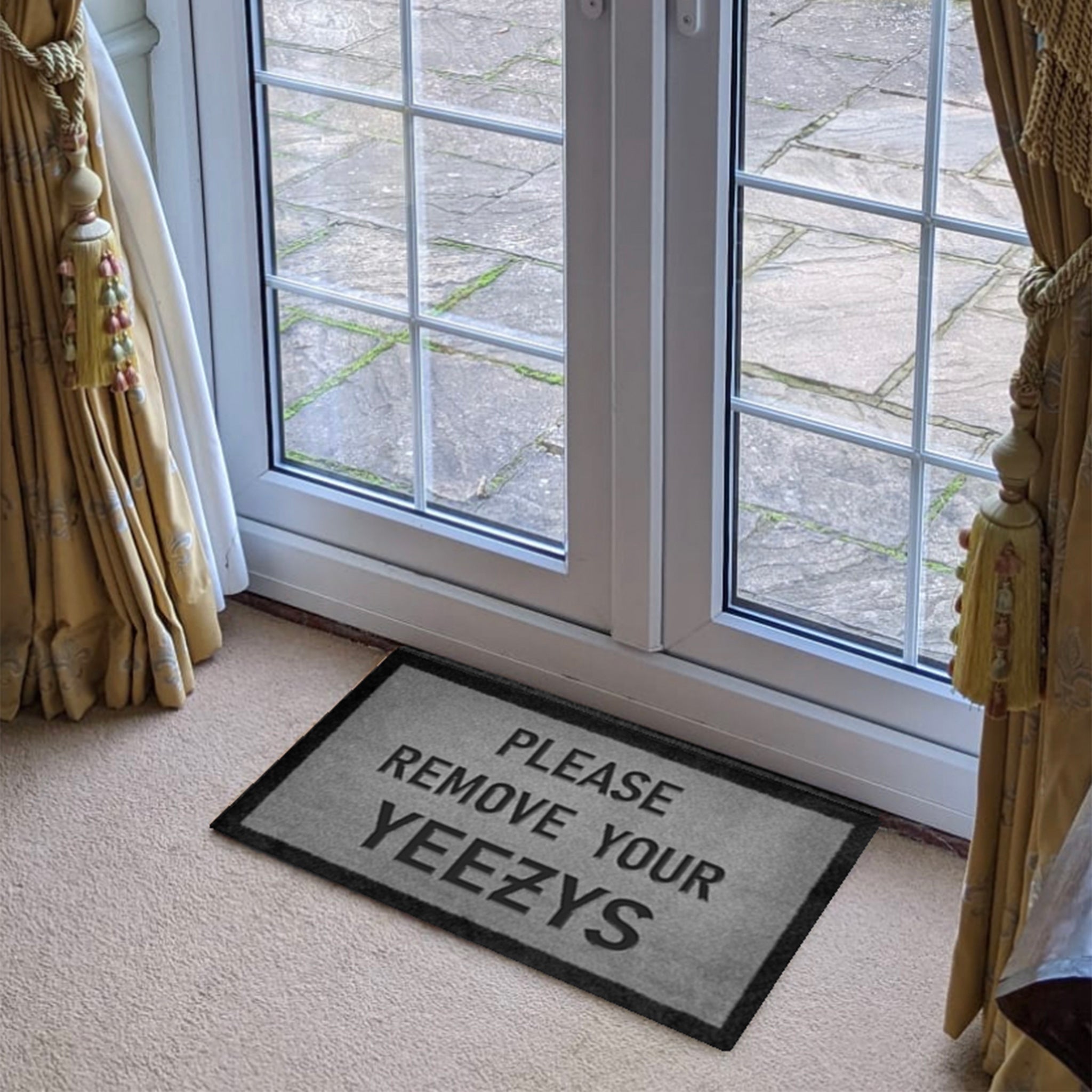 Project Crepslocker Yeezy Light Grey Doormat 70x40cm
