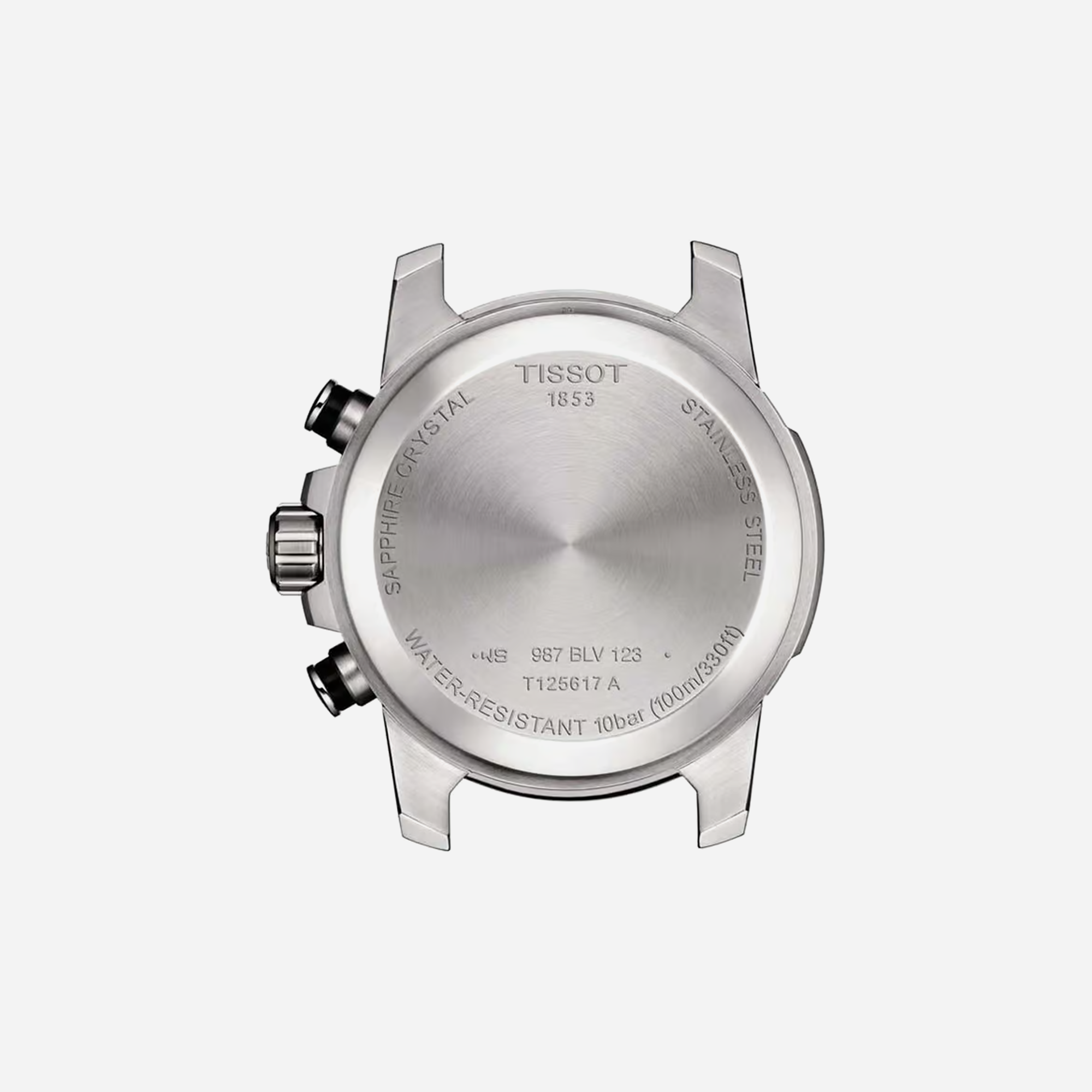 Tissot Supersport Chrono Black Dial 45.5mm Stainless Steel Strap - view 2