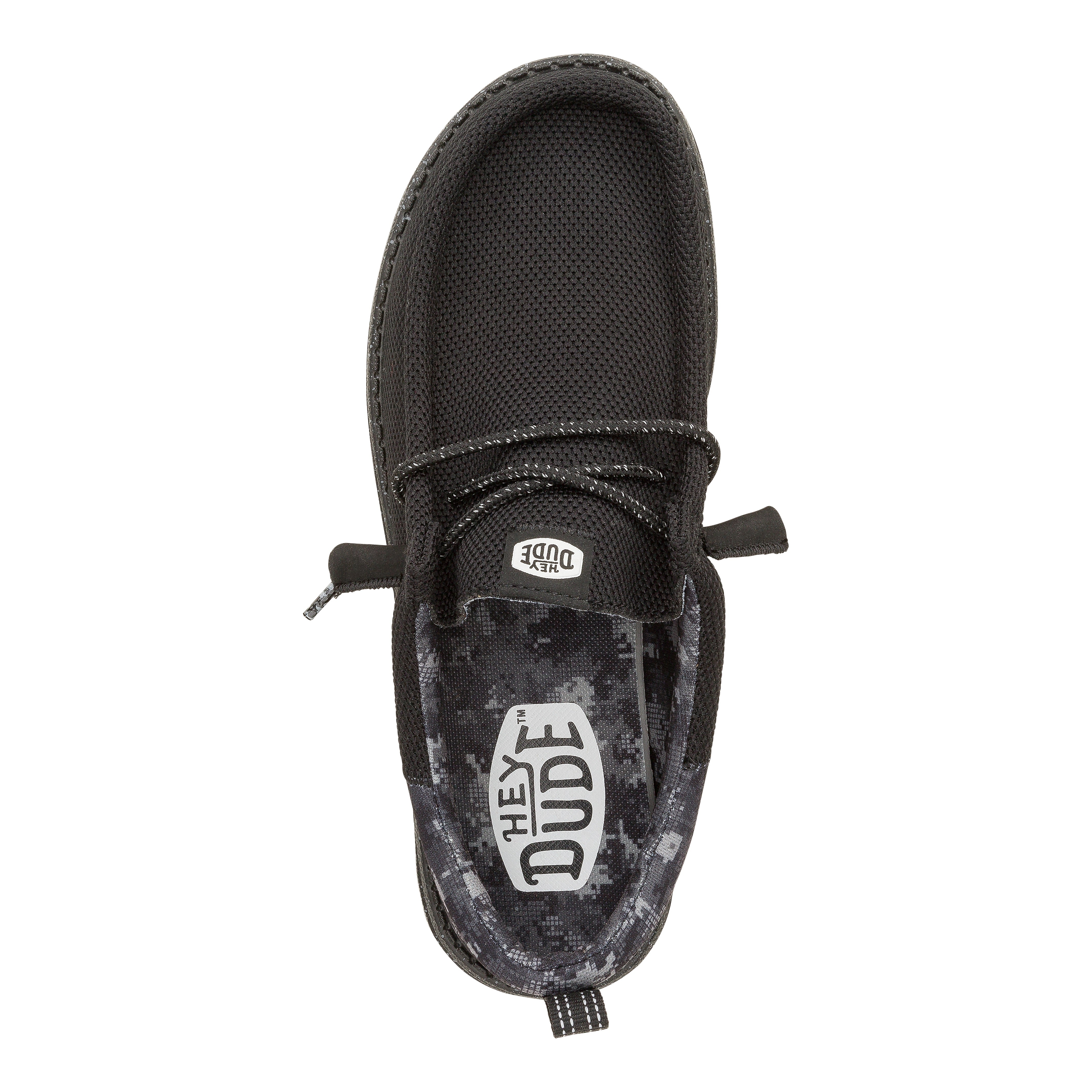 HEYDUDE shoes Wally Funk Digi Mesh - Black Geo - view 6