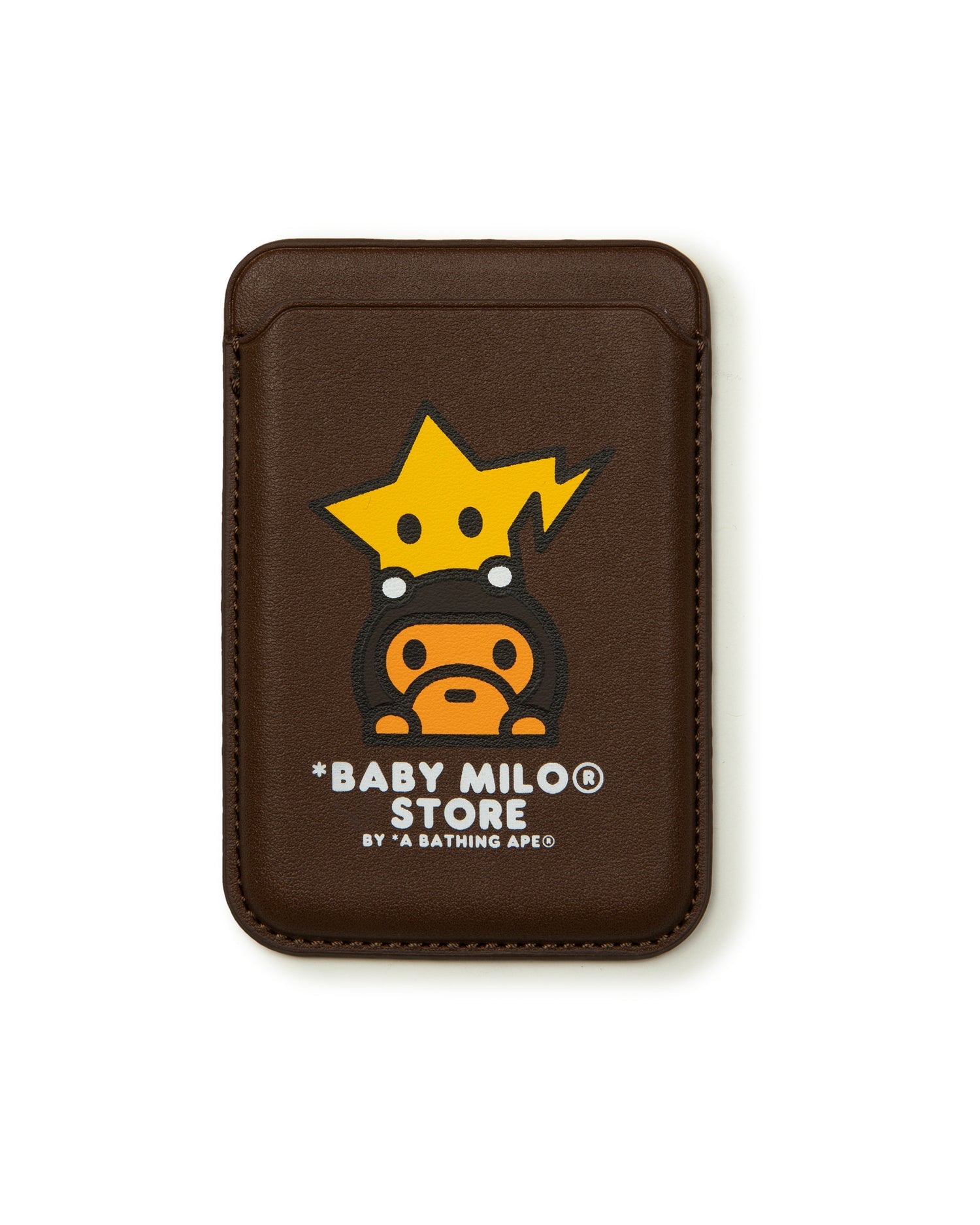 My Store Baby Milo Magsafe Card Holder – BROWN