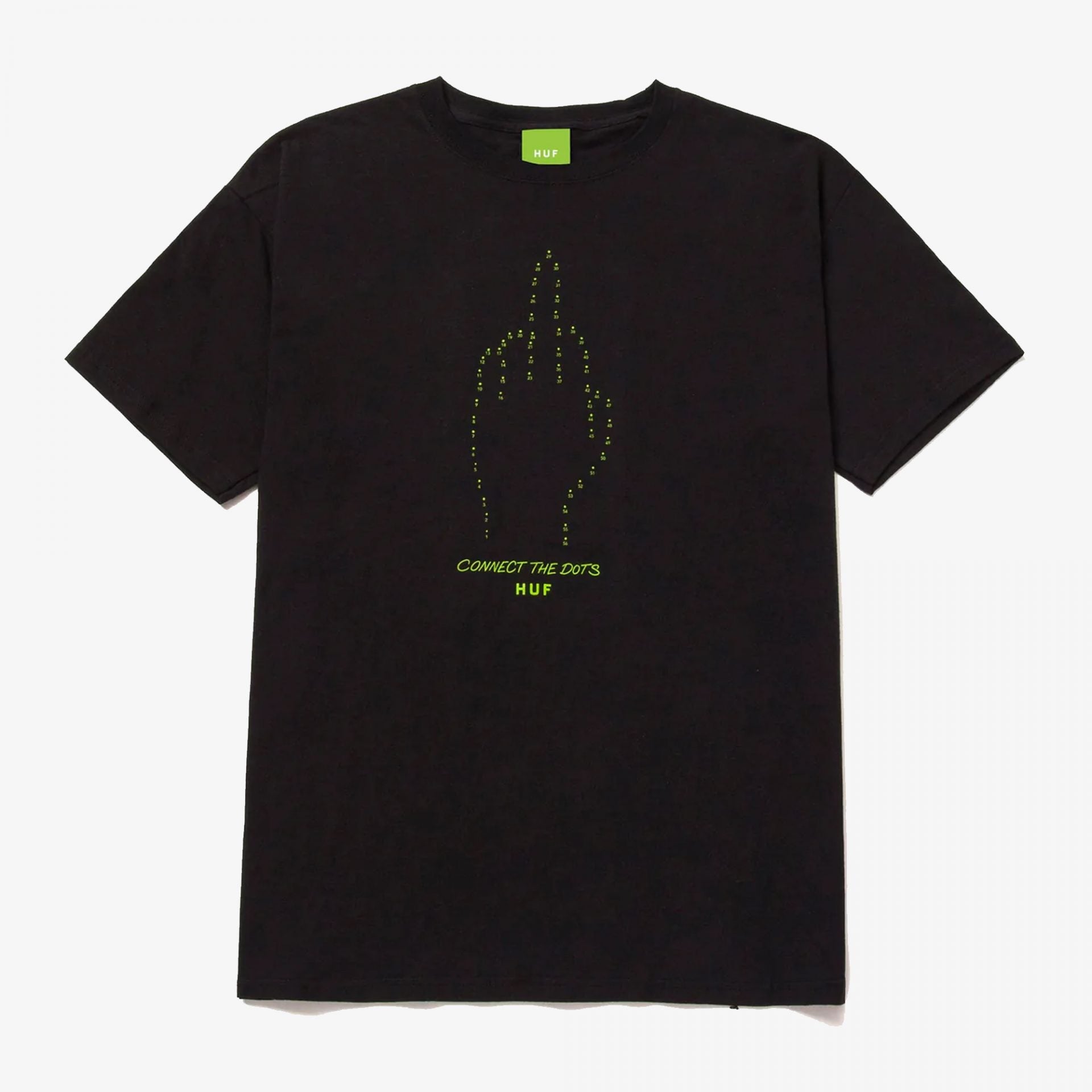 Huf | Connect The Dots T-shirt 'black' - view 3