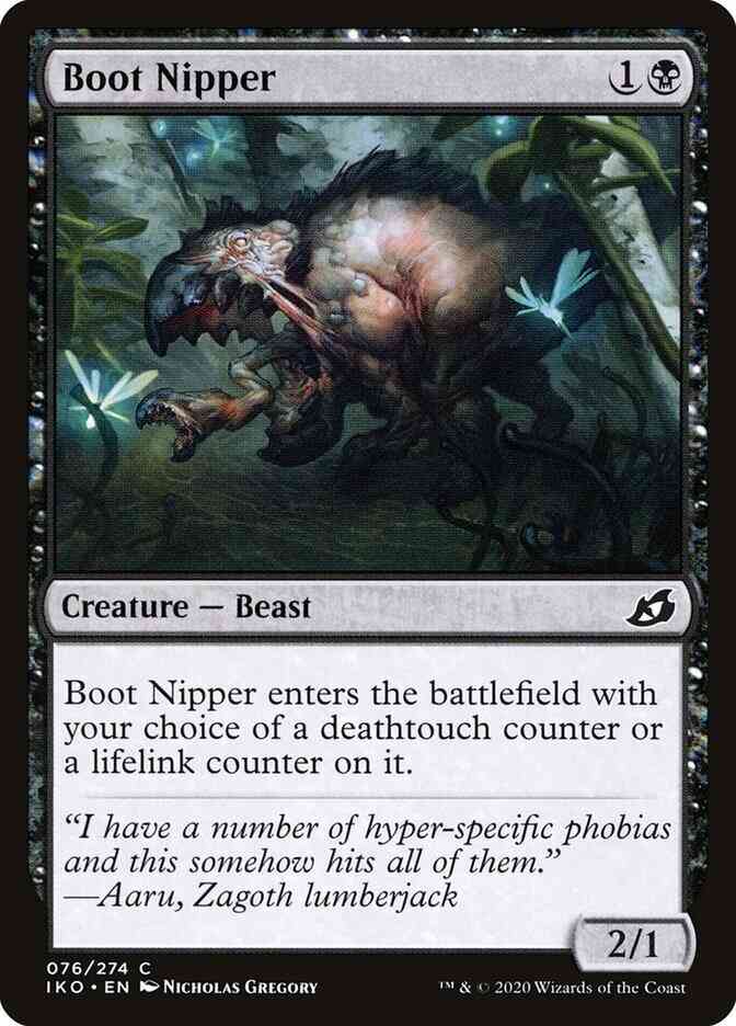 Boot nipper 76 – Magic Boot Nipper [76] [Ikoria: Lair of Behemoths] [Non-Foil]