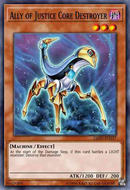 Yu-Gi-Oh! Ally of Justice Core Destroyer - SBSC-EN036 - Common - 1st Edition