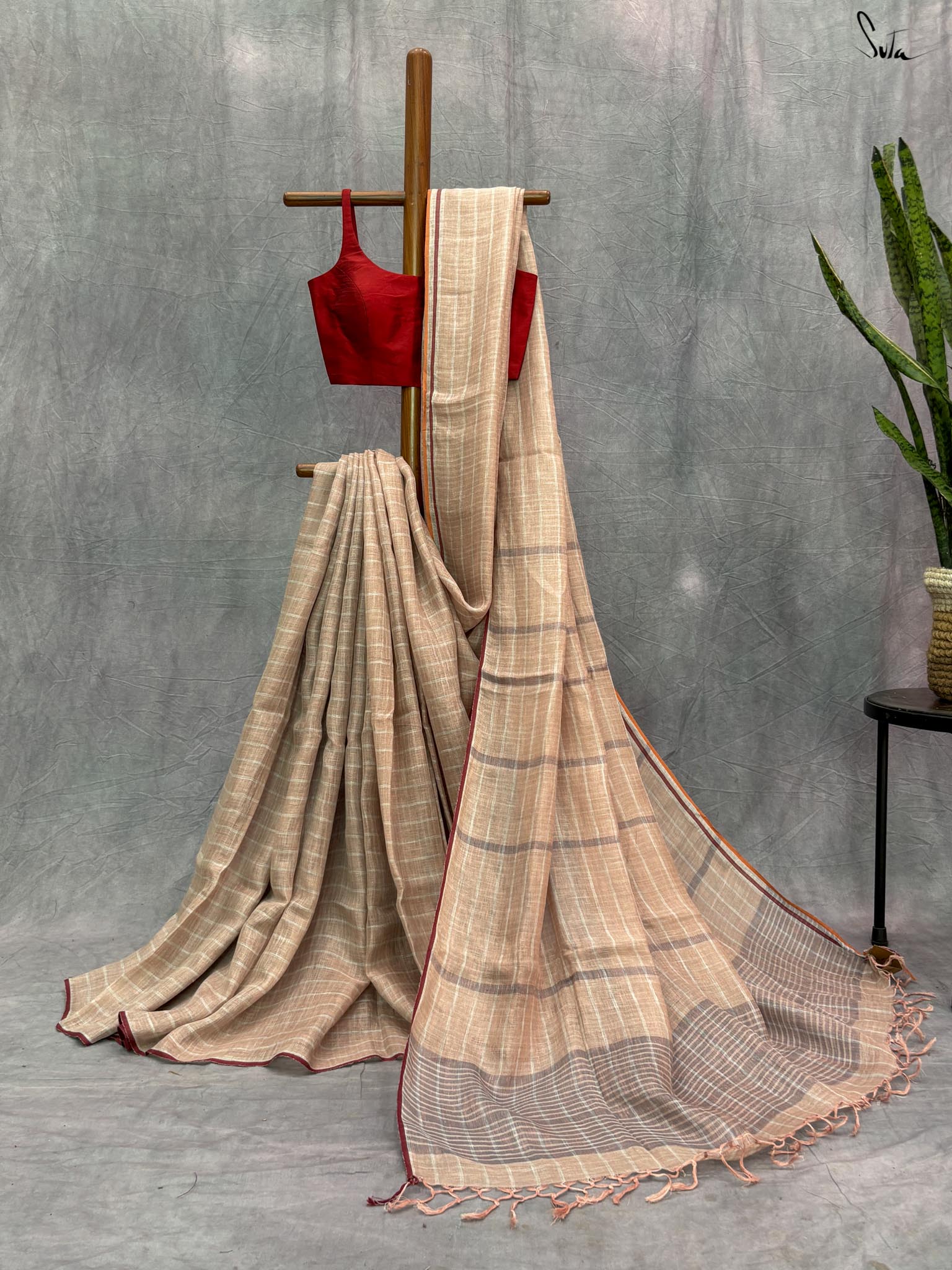 Women's sarees – suta.in Aksharama – Women's