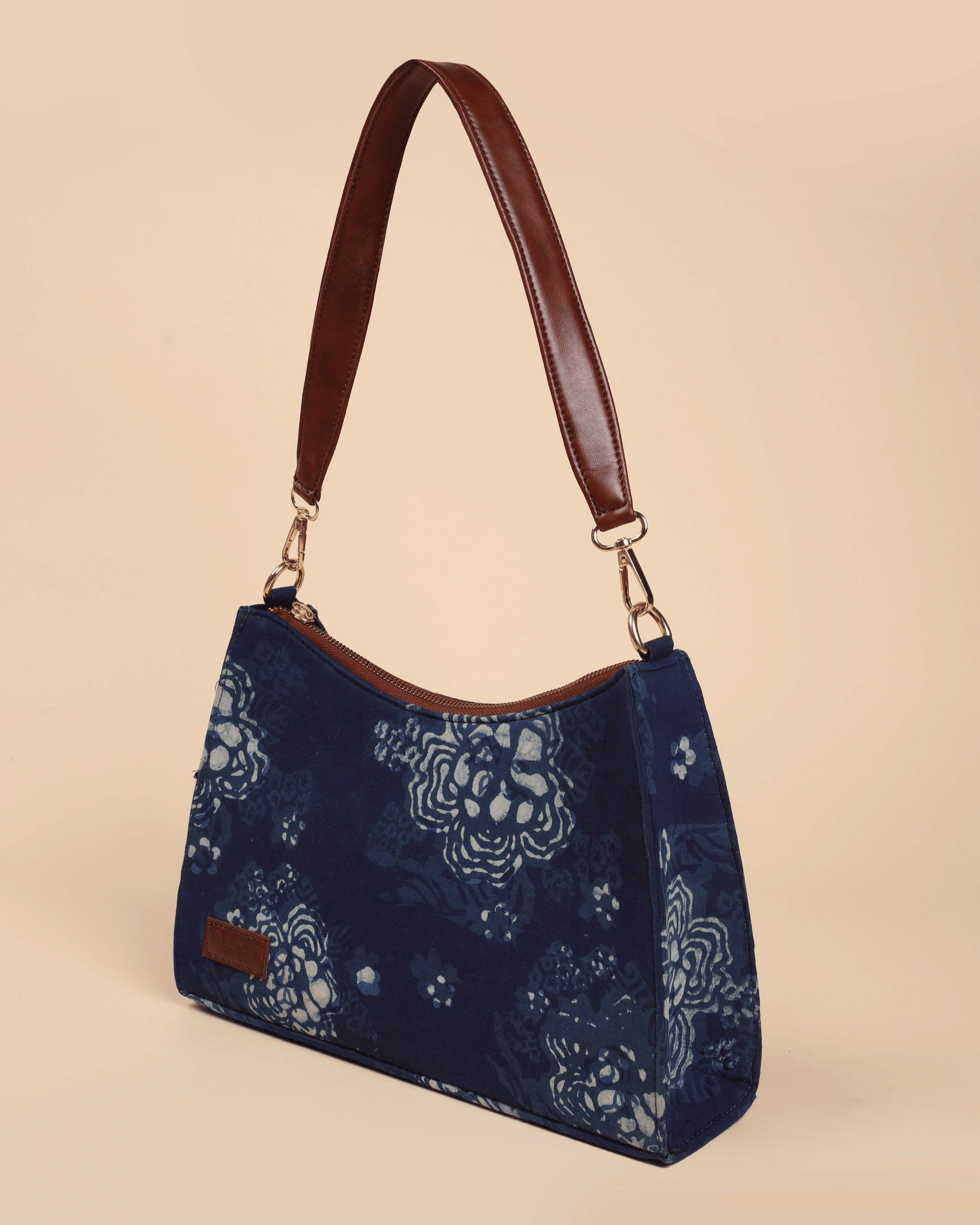 Aachho Enigma Handblock Baguette Bag - view 3