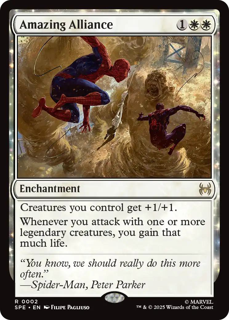 Amazing alliance 2 – Magic Amazing Alliance [2] [Marvel's Spider-Man Eternal] [Non-Foil]
