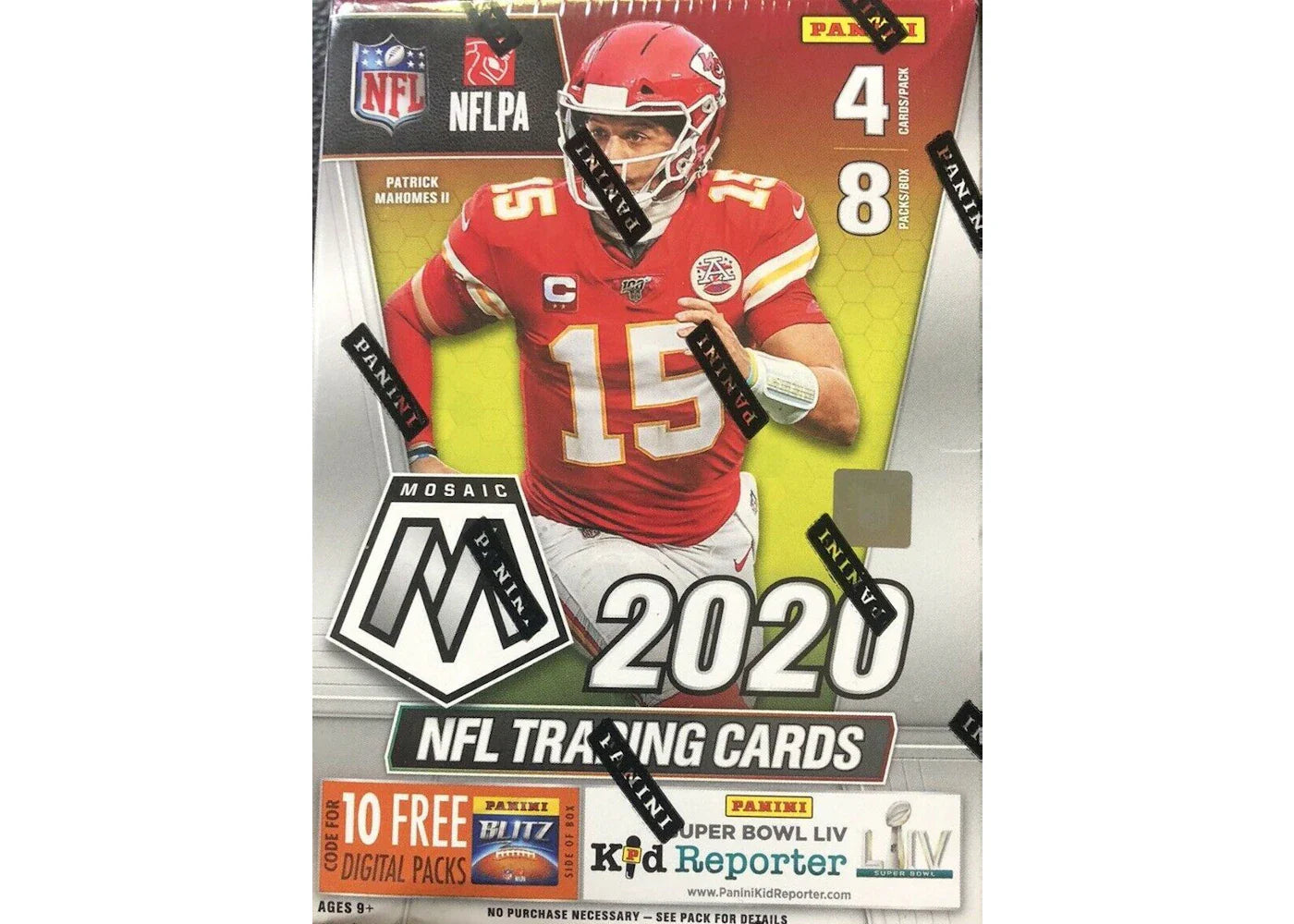 2020 Panini Mosaic Football Blaster Box