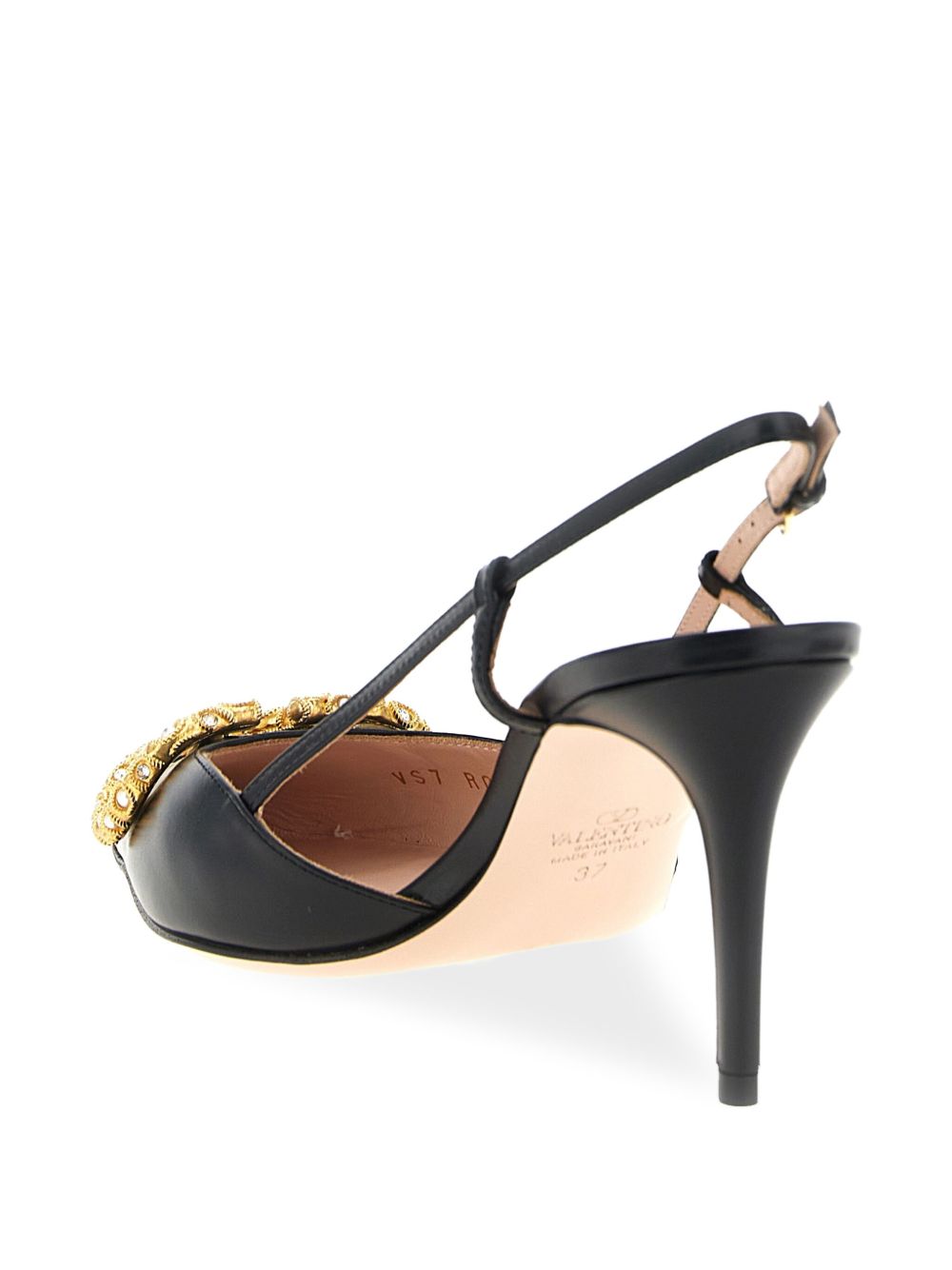 Valentino Garavani Vlogo Signature Slingback Décolleté In 80mm - view 2