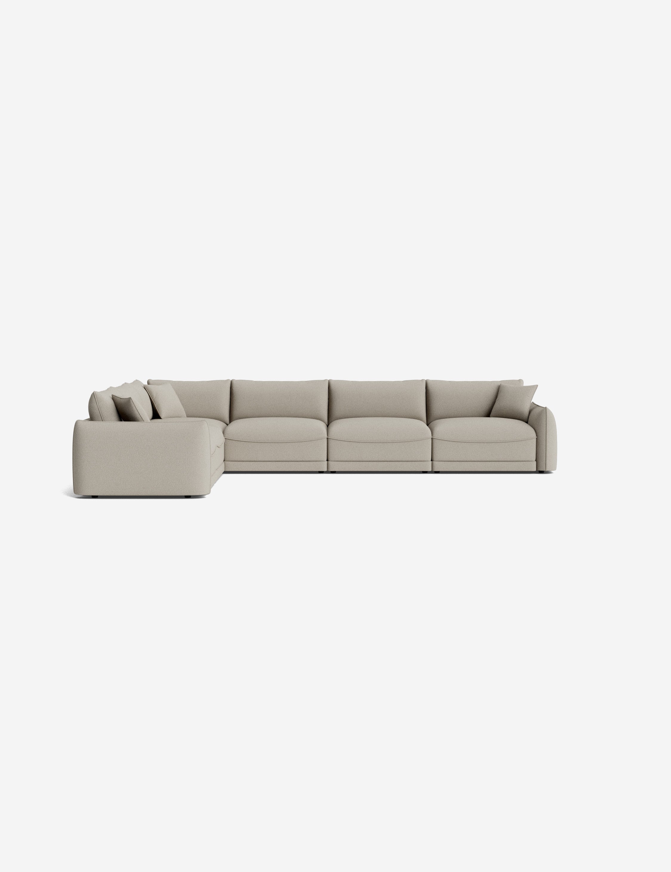 Lulu and Georgia Balmer Modular Corner Sectional Sofa - view 43