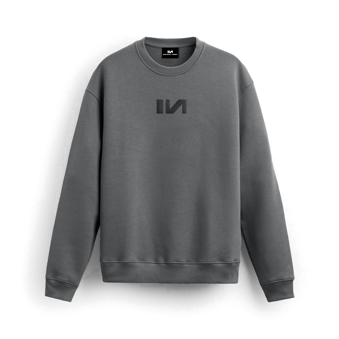 Instinct First Sweatshirts - Steel Grey