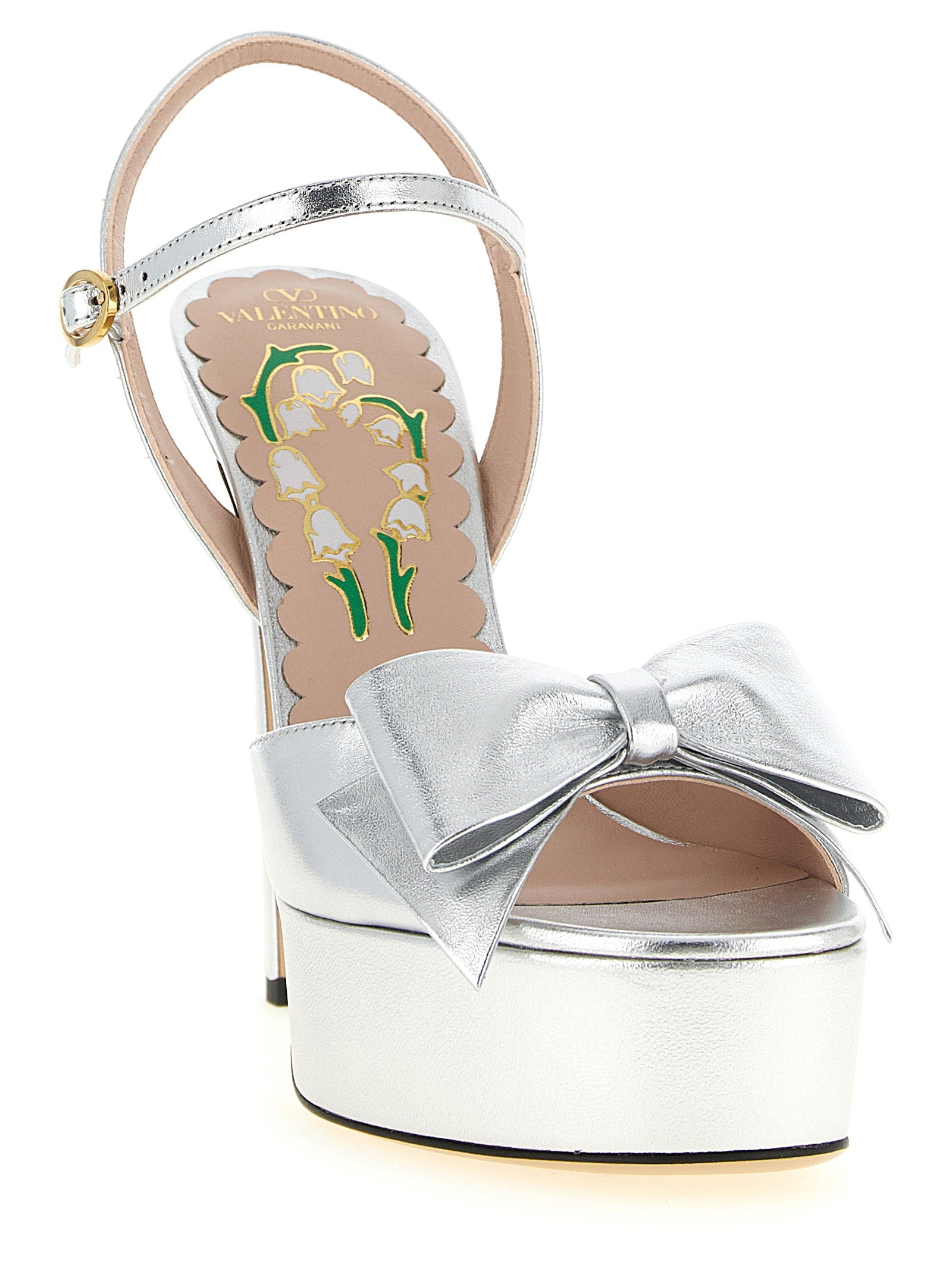 Valentino Garavani Bowow Sandals – 100% leather - view 2