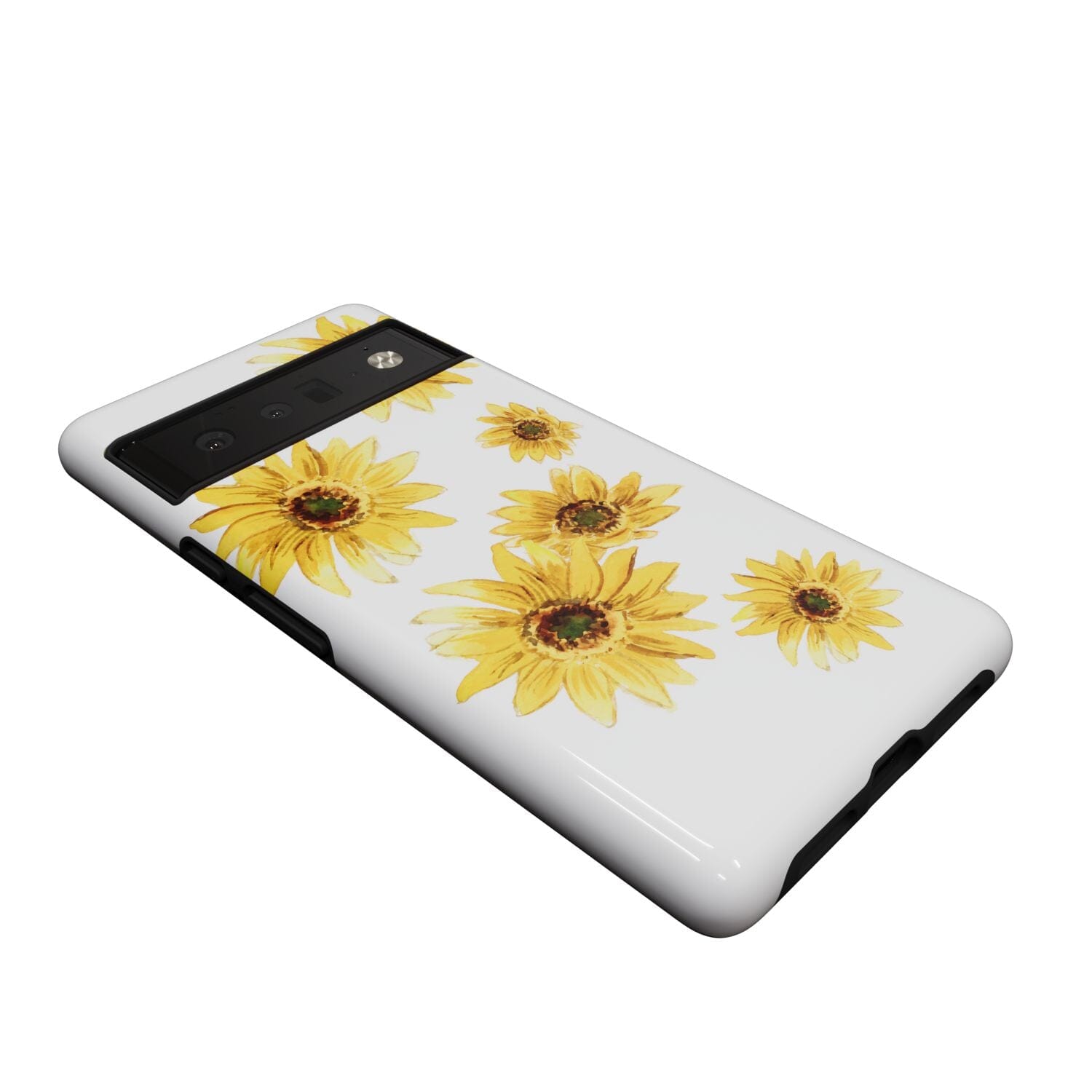 Casetry Golden Garden | Yellow Sunflower Floral Google Pixel Case - view 5