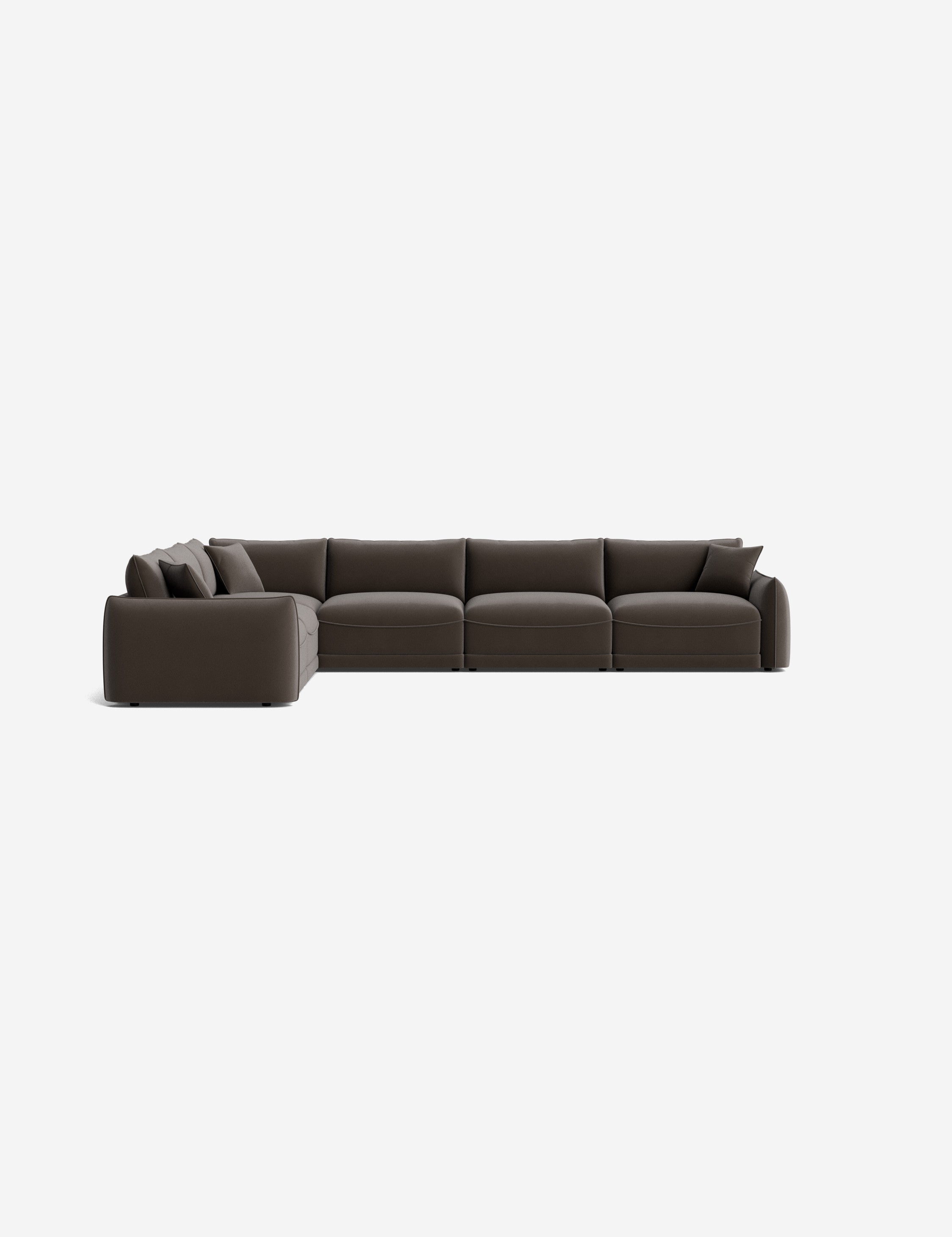 Lulu and Georgia Balmer Modular Corner Sectional Sofa - view 49