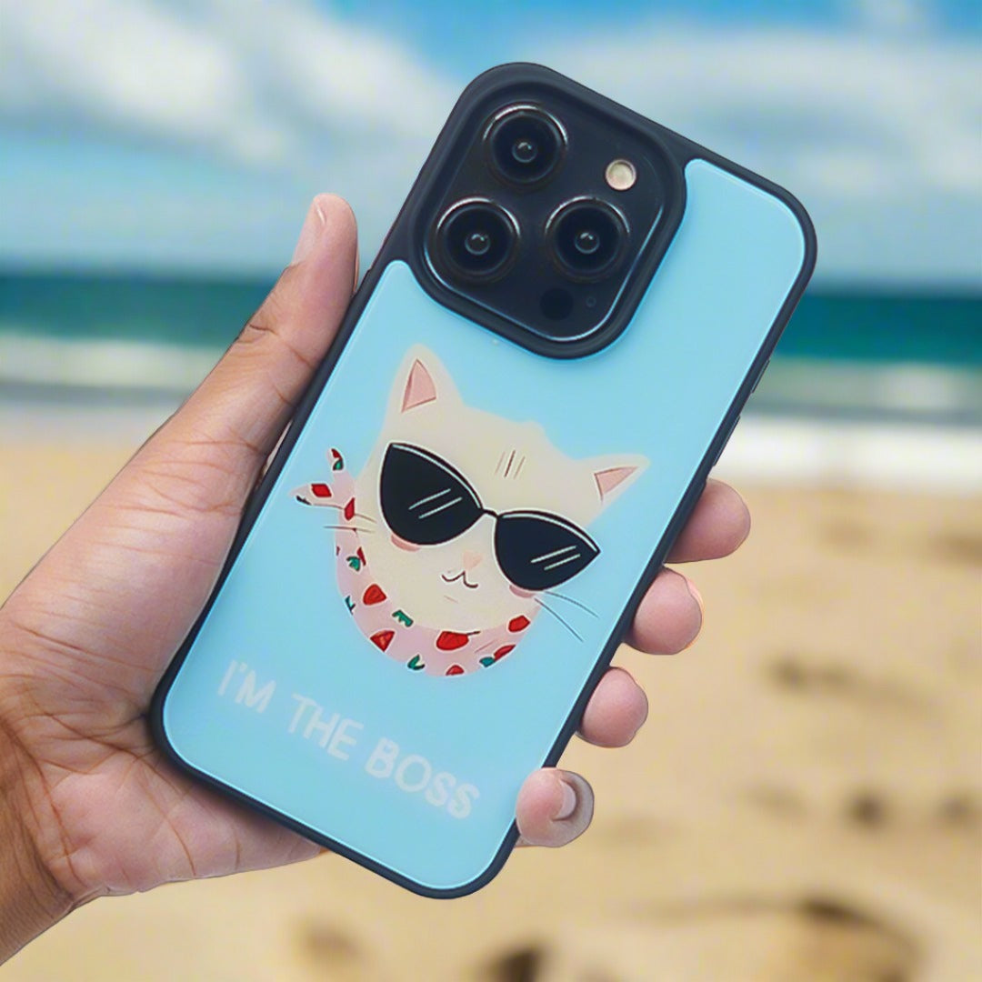Peeperly Dapper Cat Boss Attitude Case