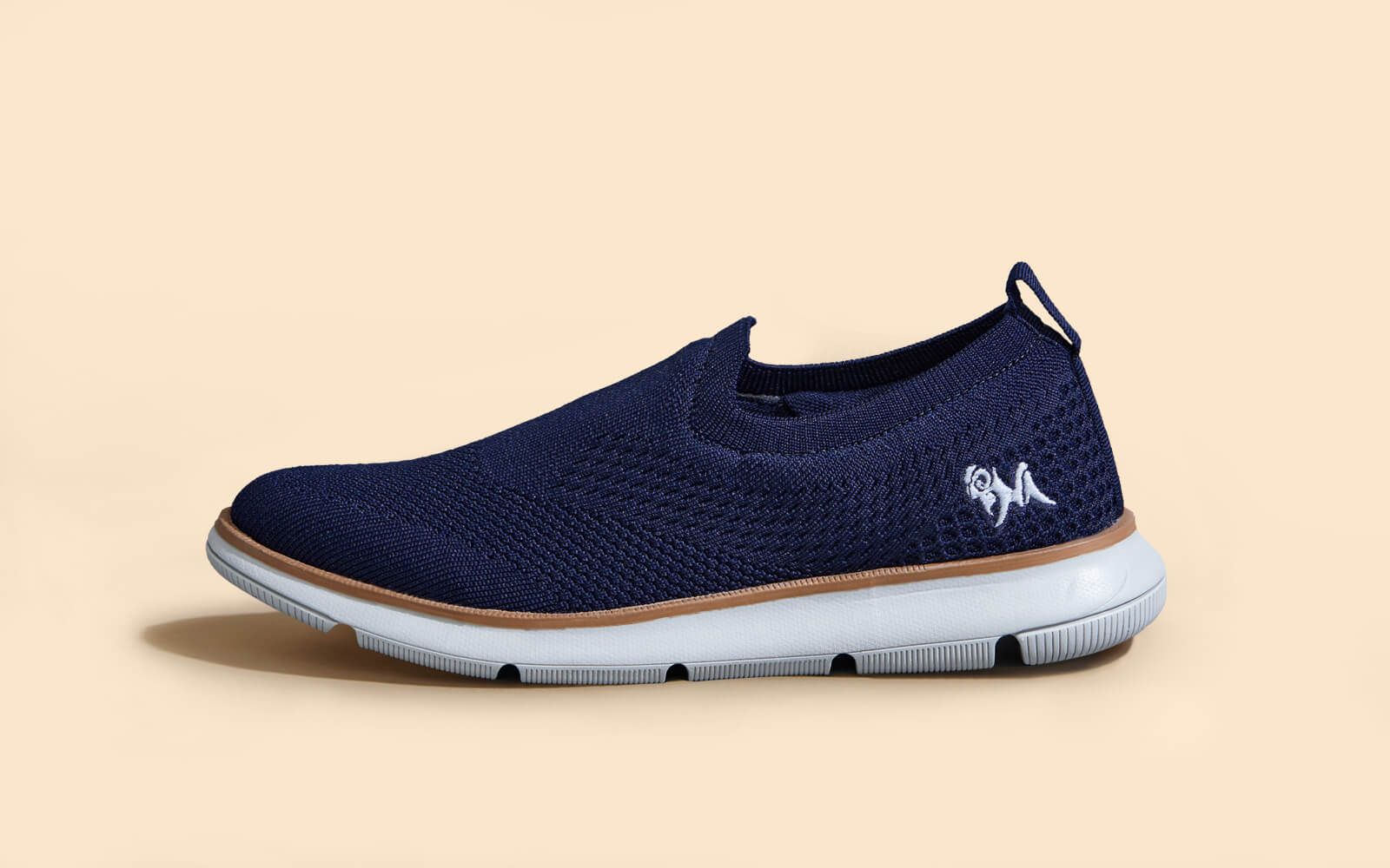 Neeman's Dress Slip Ons : Blue