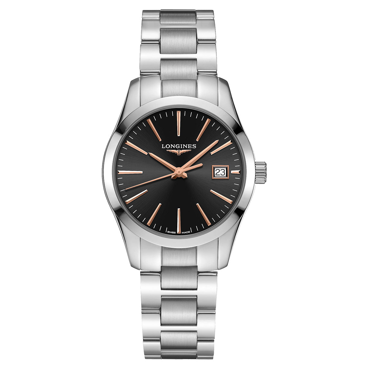 Longines Conquest Classic Black Dial Women 34mm - view 4