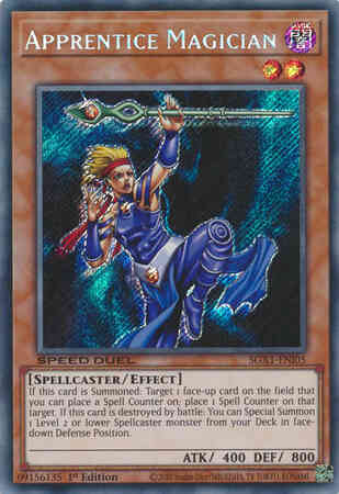 Yu-Gi-Oh! Apprentice Magician - SGX1-ENI05 - Secret Rare - 1st Edition