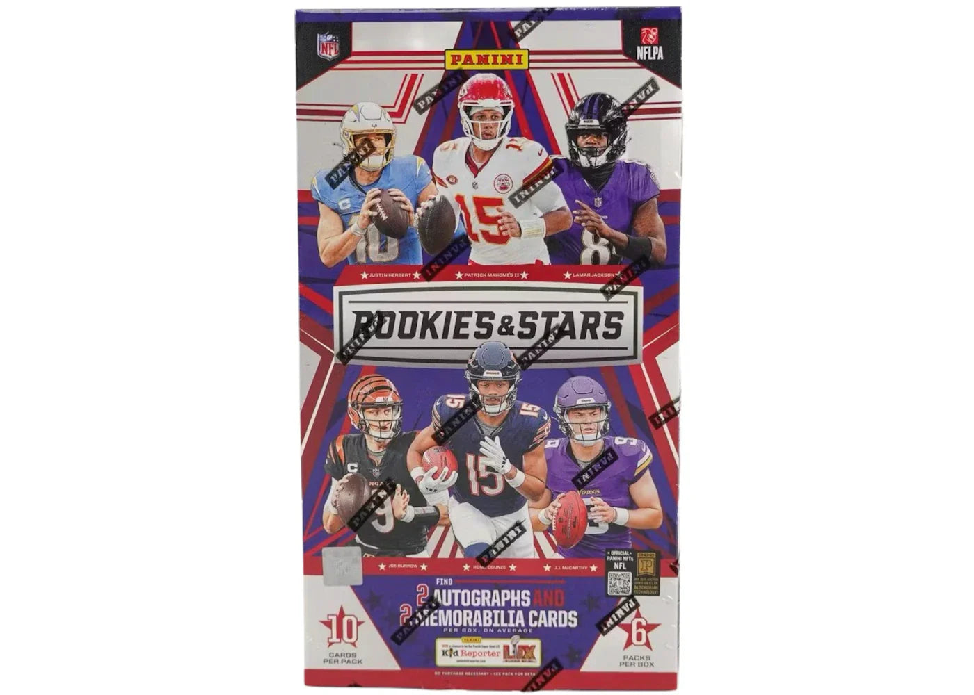 Rookies stars football – 2024 Panini Rookies & Stars Football Hobby Box