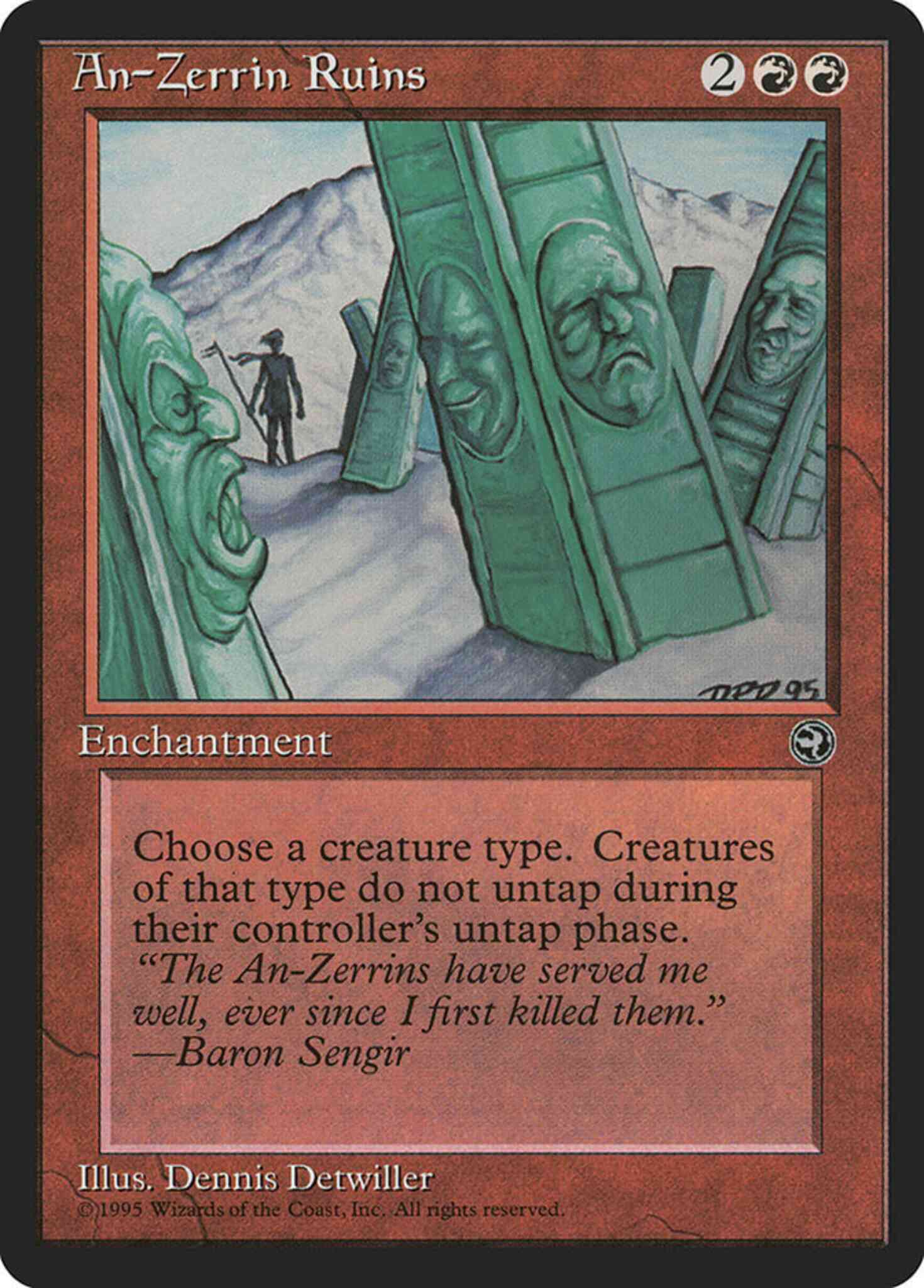 An-zerrin ruins 64 – Magic An-Zerrin Ruins [64] [Homelands] [Non-Foil]
