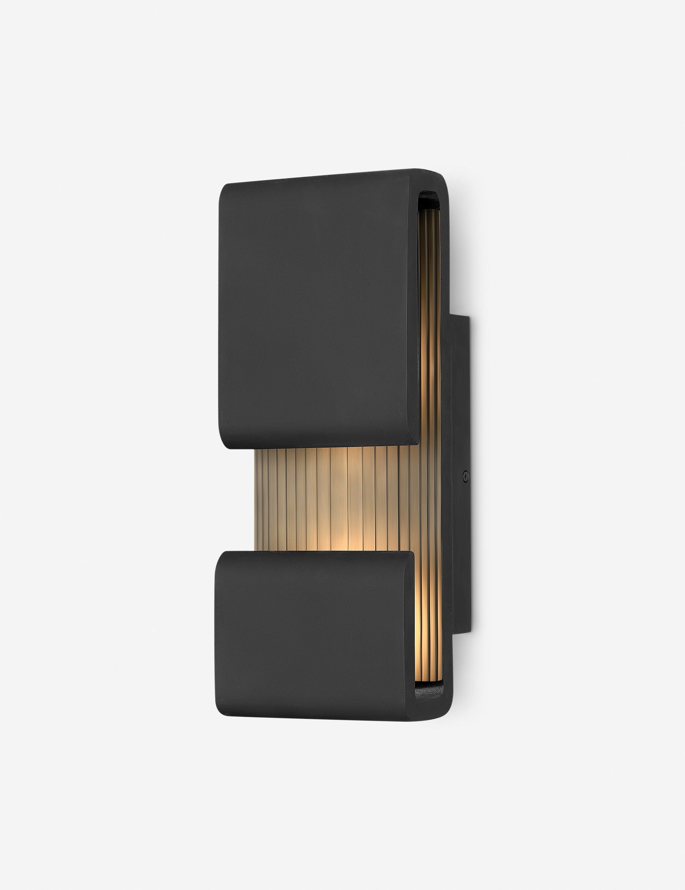 Lulu and Georgia Pacey Outdoor Sconce – Black - view 2
