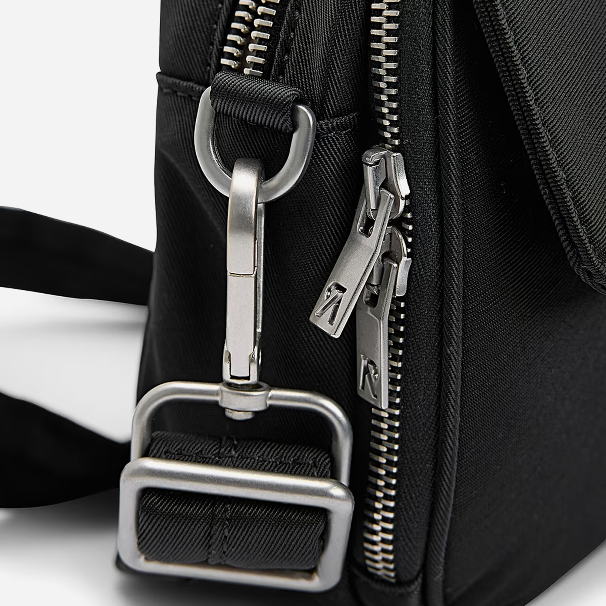 Represent Quilted Crossbody Bag – Black