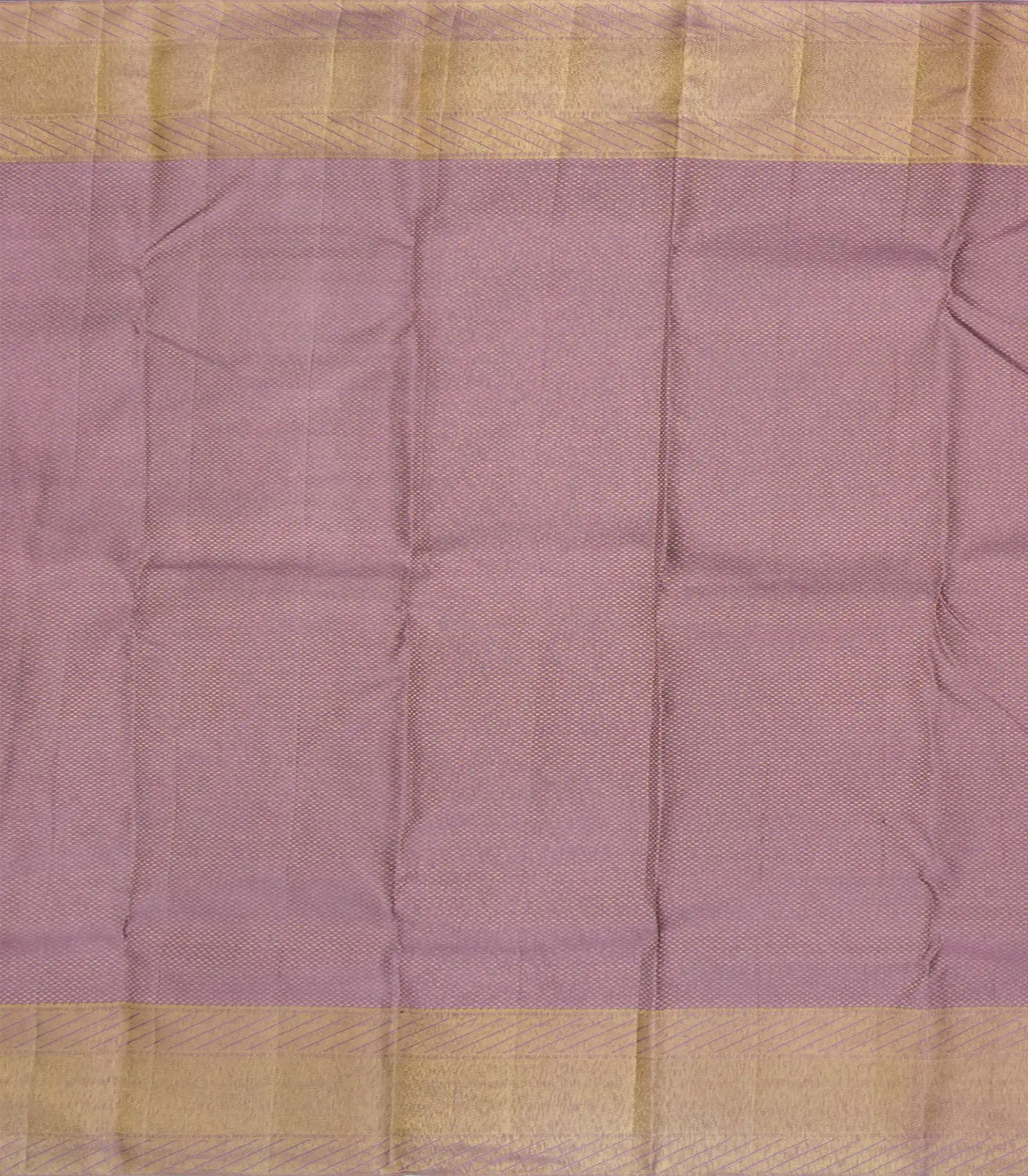 RmKV Green Handloom Kanchipuram Silk Saree With Floral Vine Motifs-Green - view 4