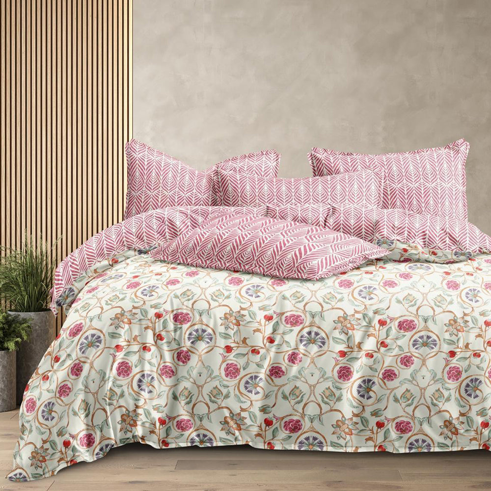 Swayam India Grand Opal Double Bedsheet with 2 Pillow Covers - 23513 - view 2