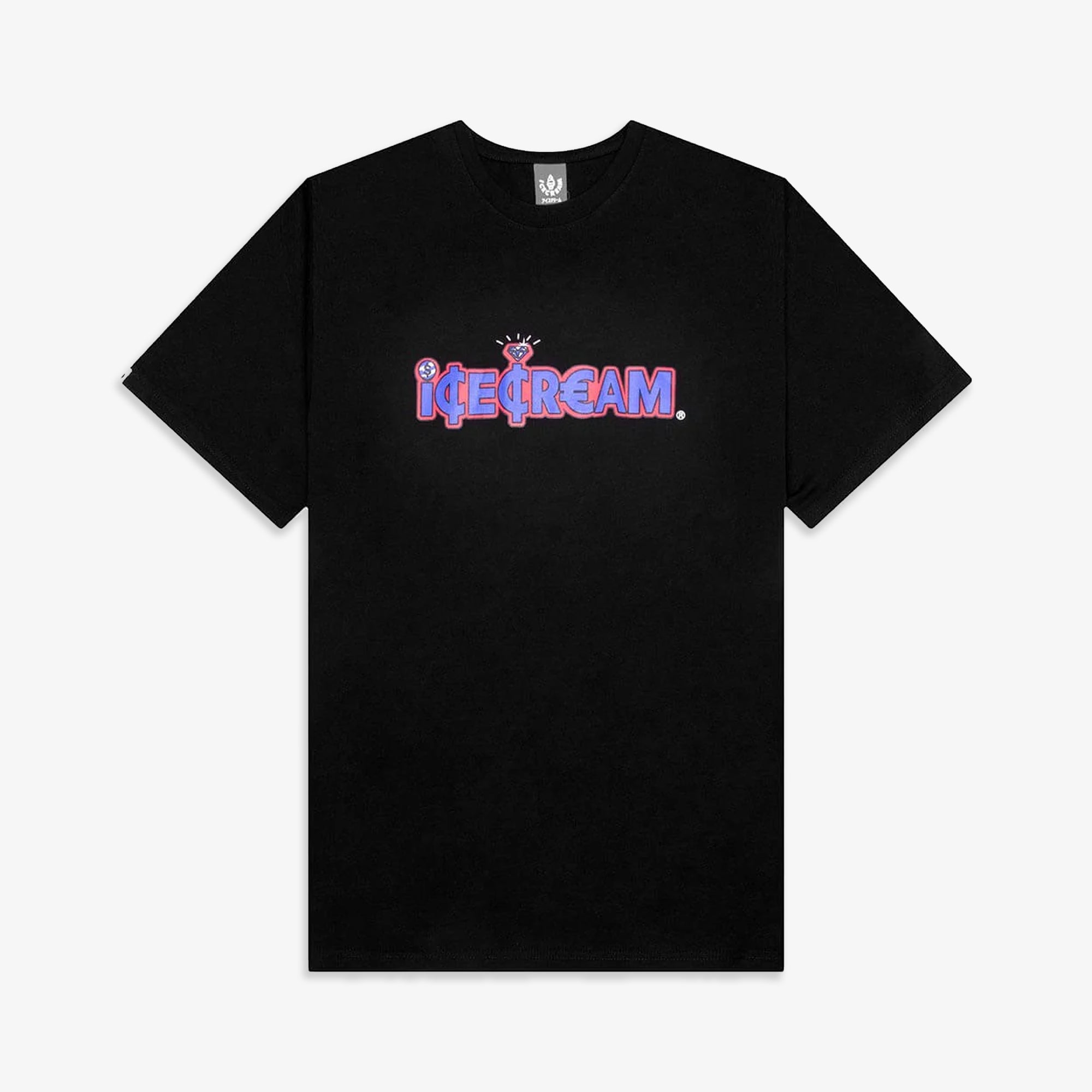 S s tee – Icecream | WORD S/S TEE { BLACK