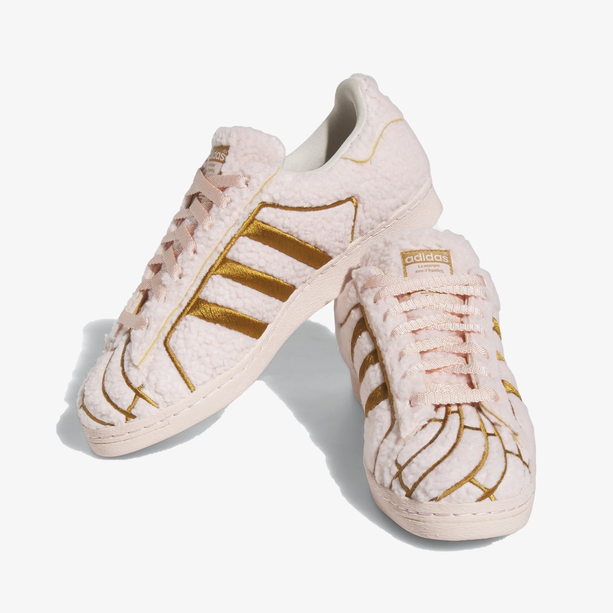 Adidas Originals | TENIS SUPERSTAR CONCHAS { ICEY PINK/MESA/CREAM WHITE