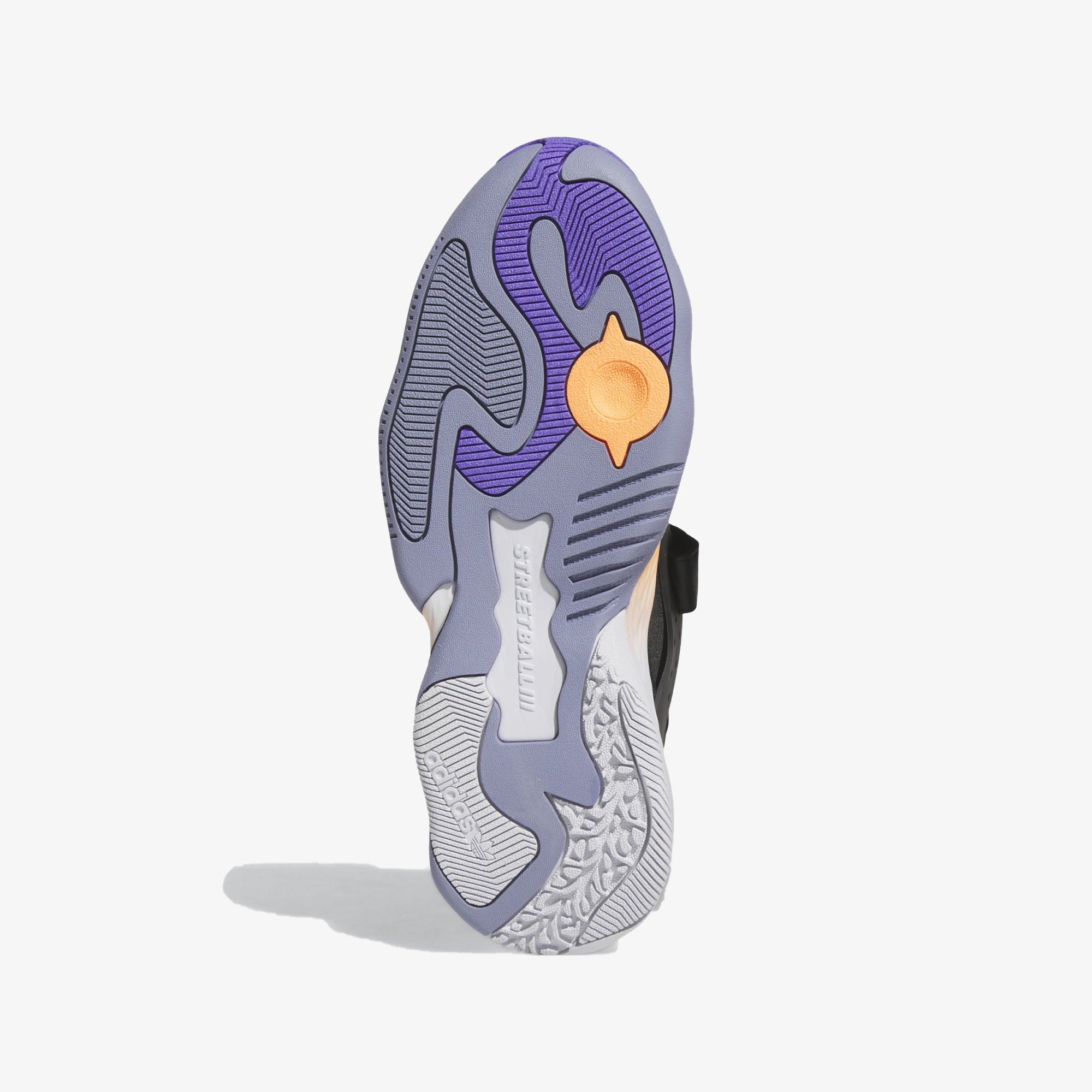 Adidas Originals | STREETBALL III { CORE BLACK/DASH GREY/SILVER VIOLET - view 5