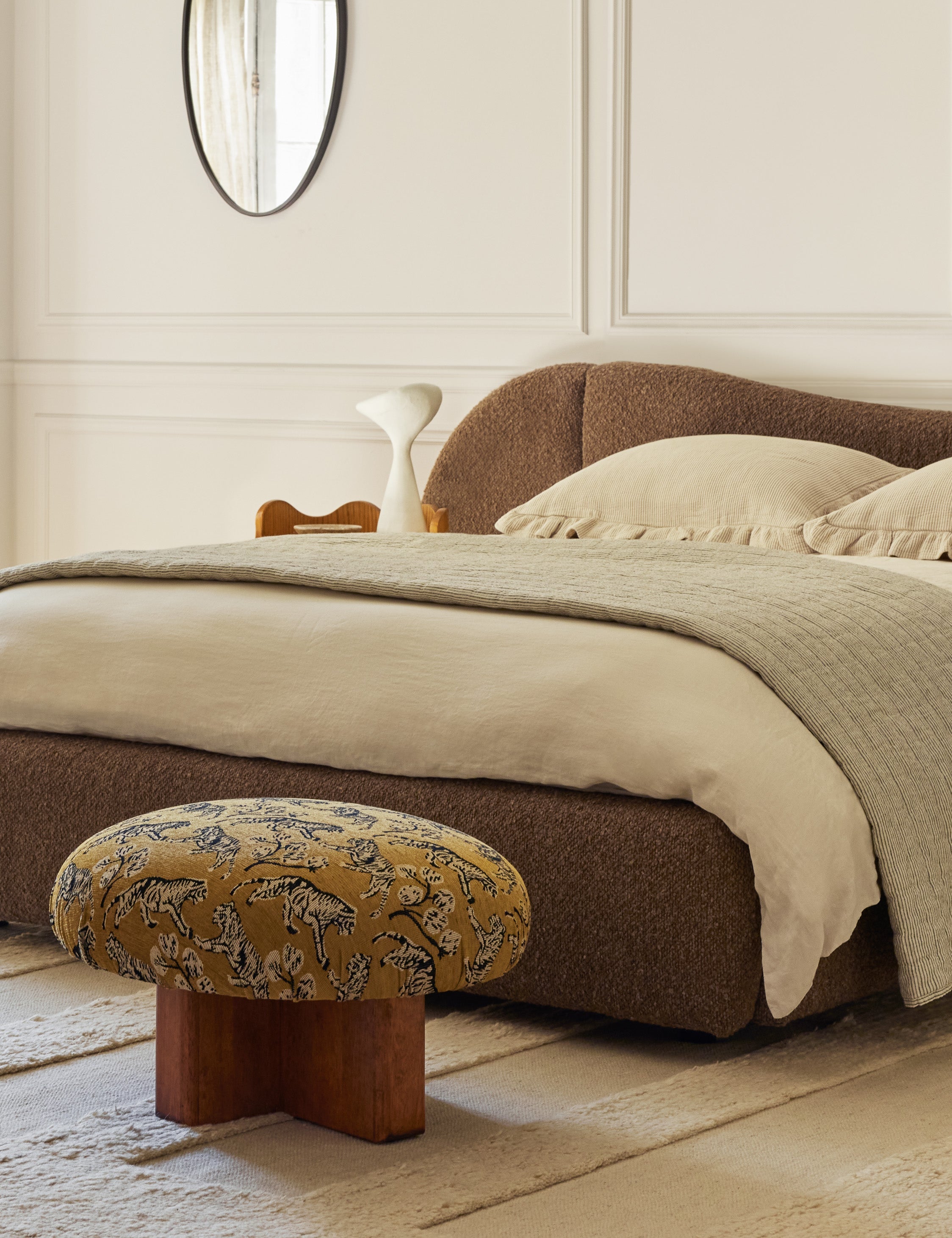 Lulu and Georgia Dashell Ottoman by Sarah Sherman Samuel - view 2